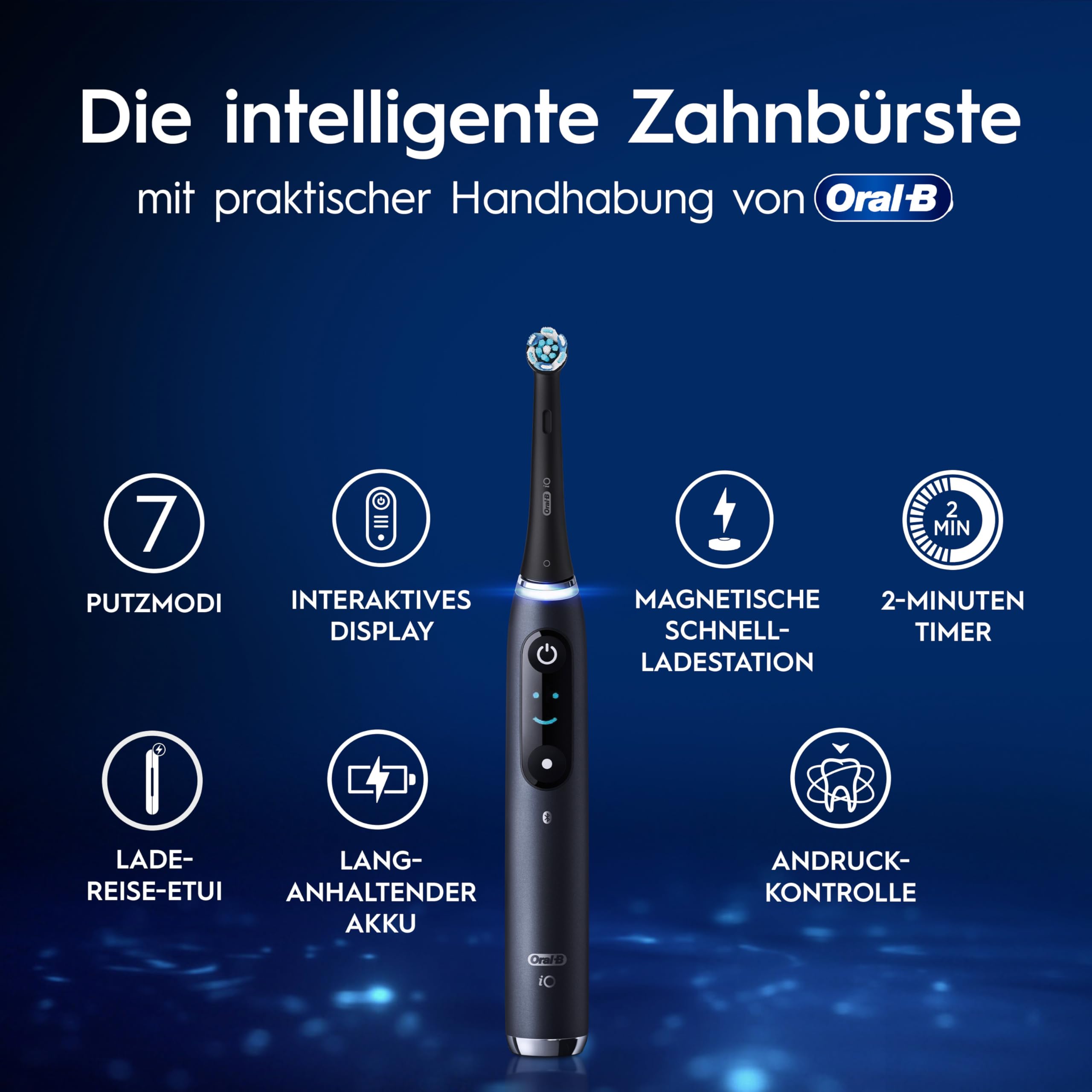 Oral-B iO9 black Geschenk. Zahnbürste