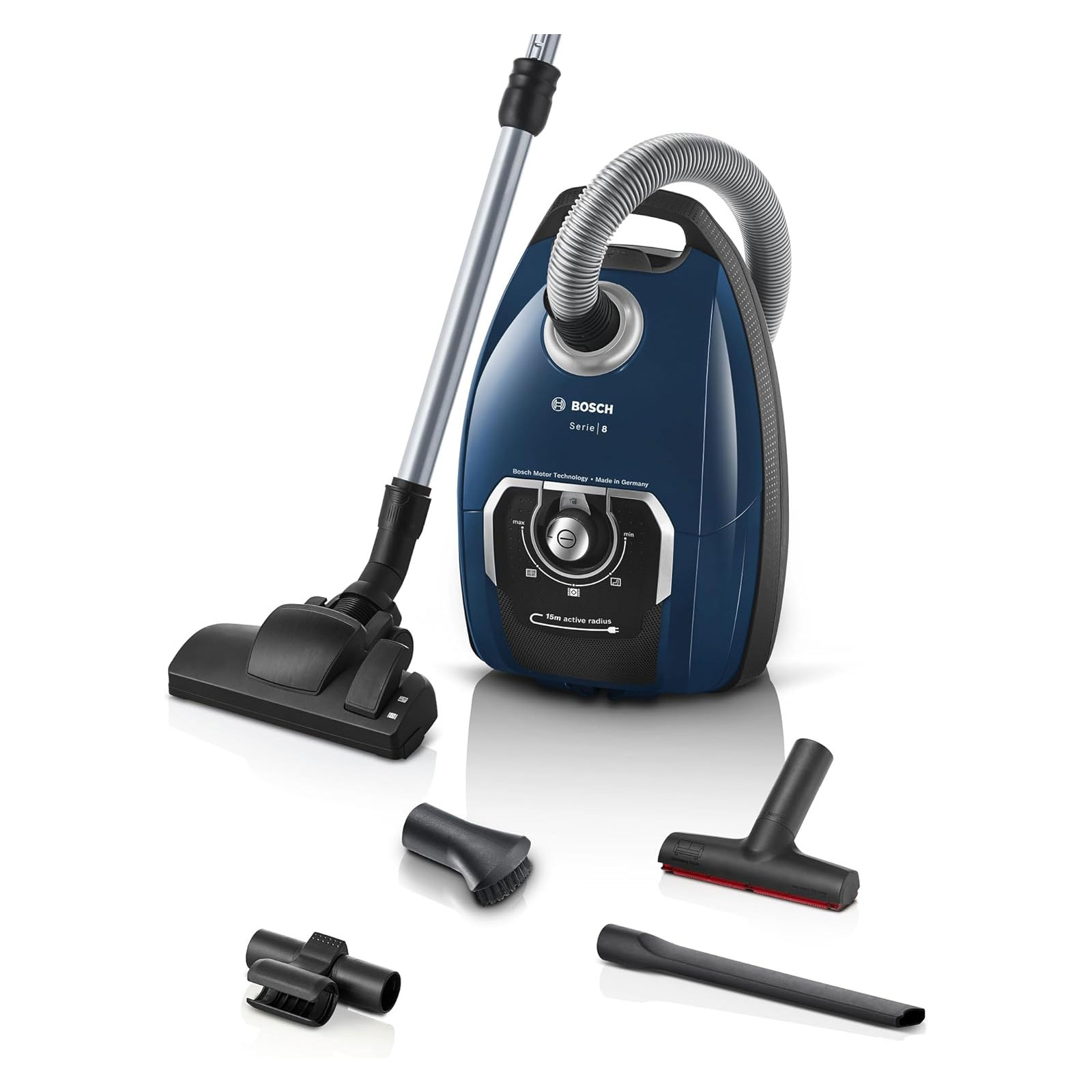 Bosch BGL8XPERF Serie 8, Staubsauger mit Beutel, Blau