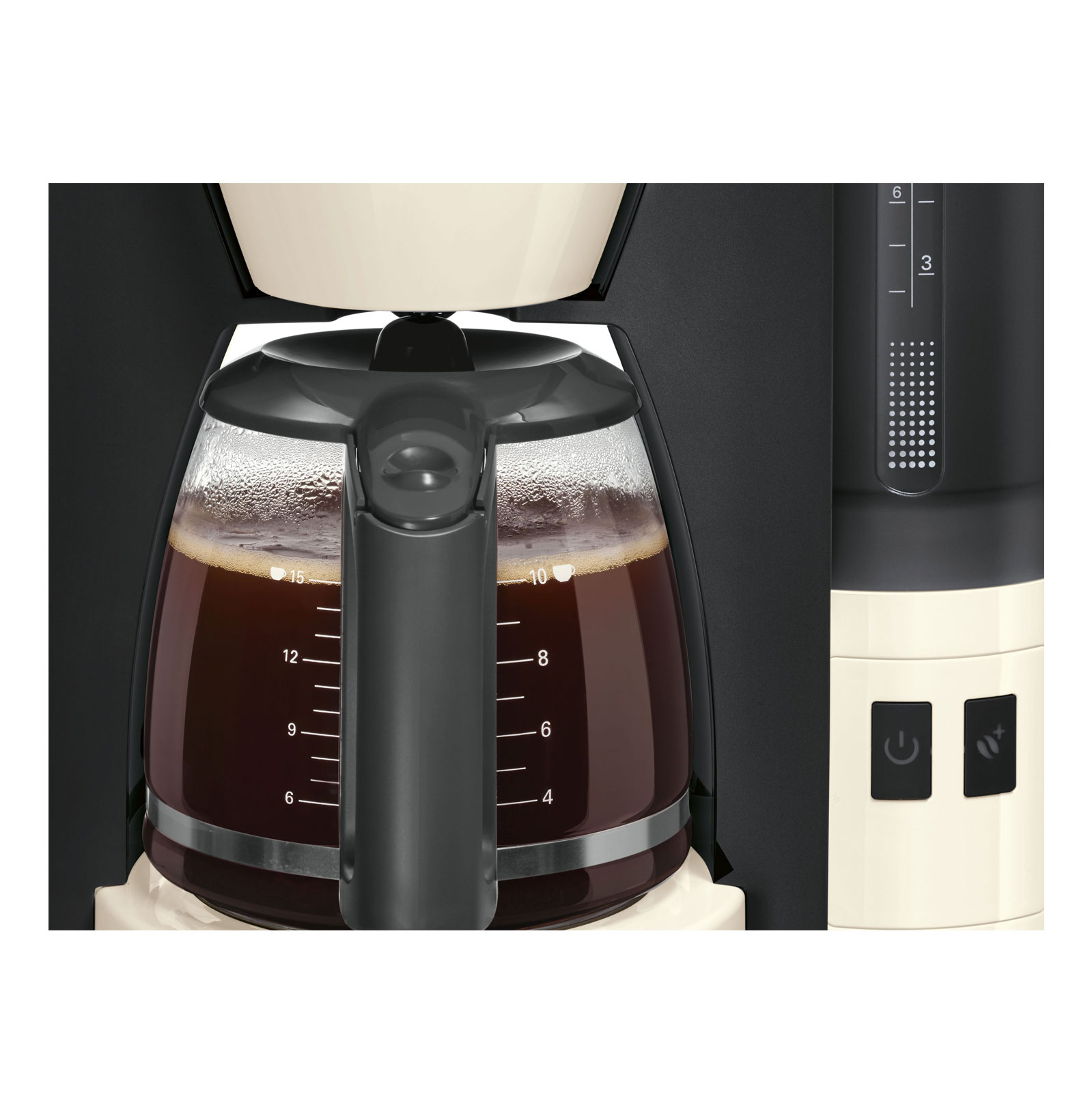 Bosch TKA6A047 Kaffeemaschine creme/dunkelgrau