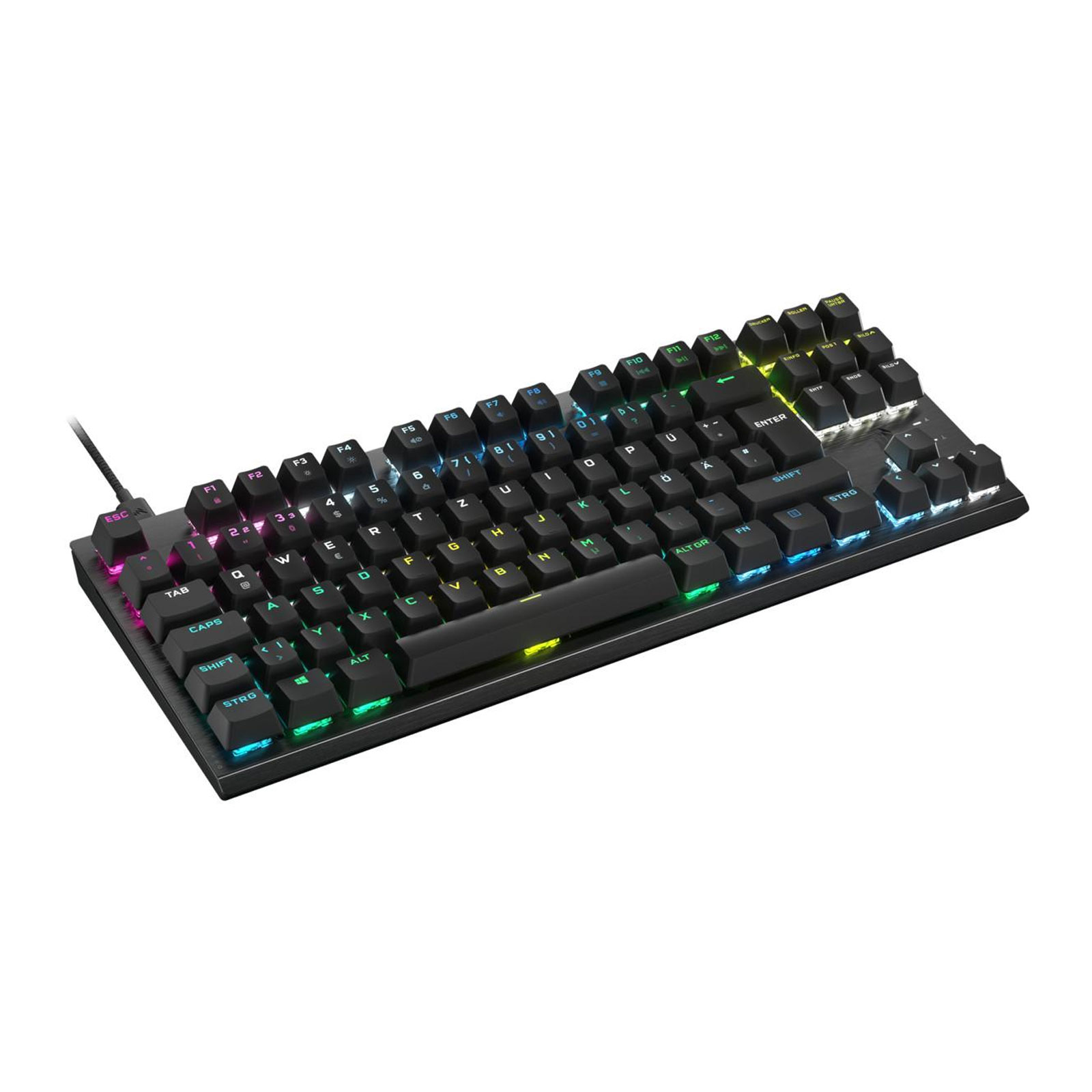 Corsair K60 PRO TKL RGB Optisch-mechanische Gaming-Tastatur Corsair K60 PRO TKL RGB Optisch-mechanische Gaming-Tastatur