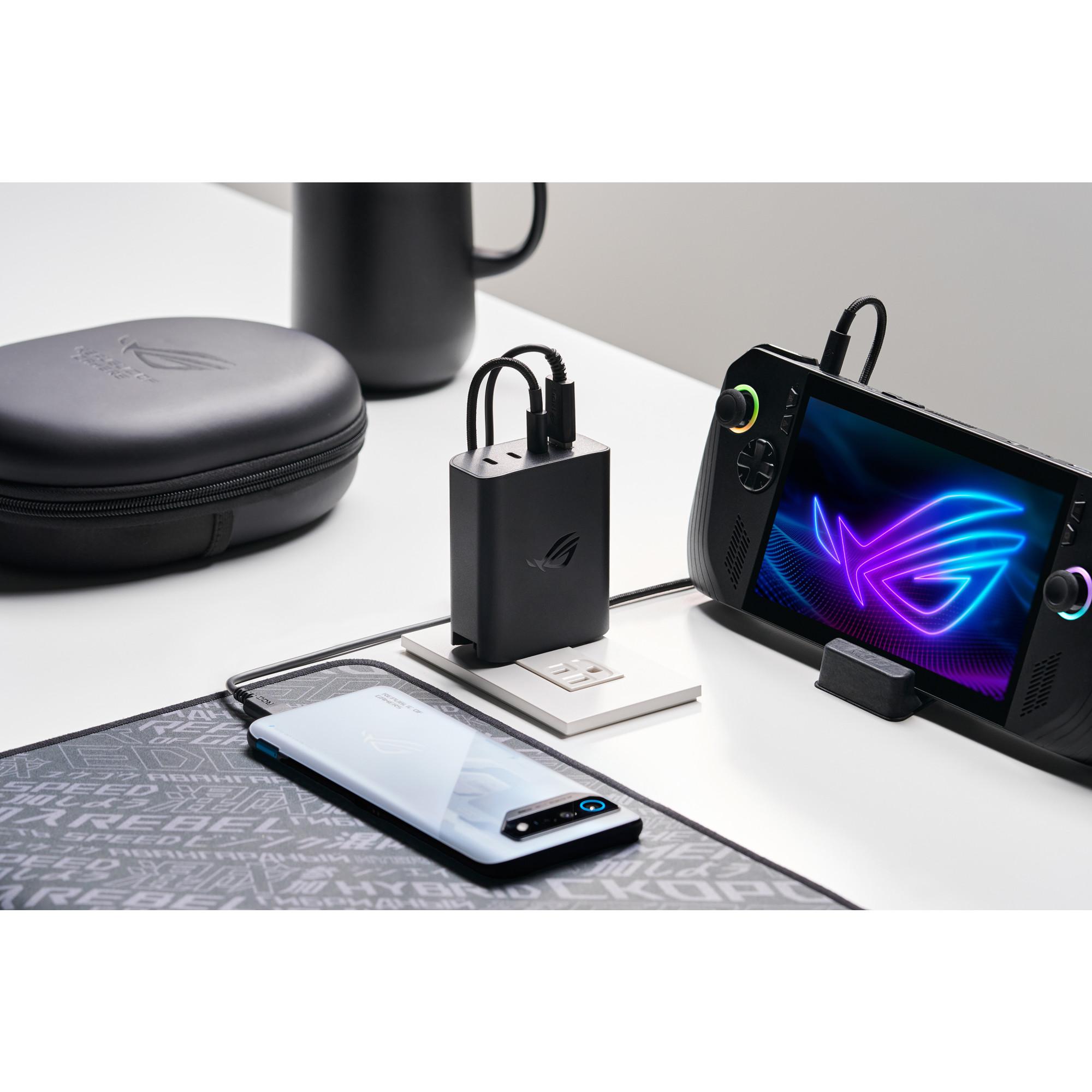 ASUS ROG 140W USB-C GaN Ladegerät (EU+UK, USB-C, USB-A)