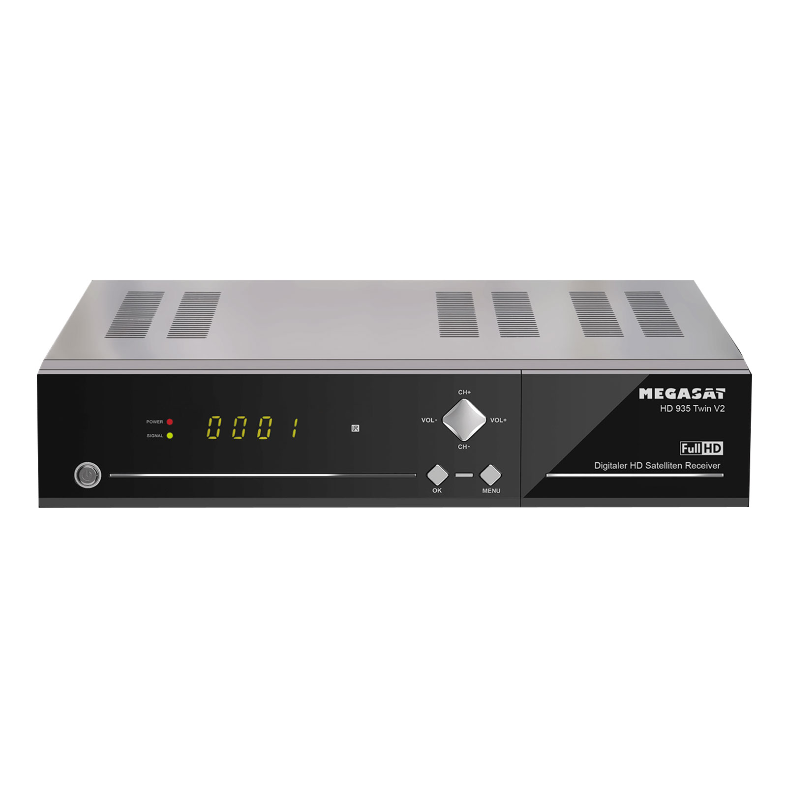 Megasat HD 935 Twin V2 mit Festplatte 1TB