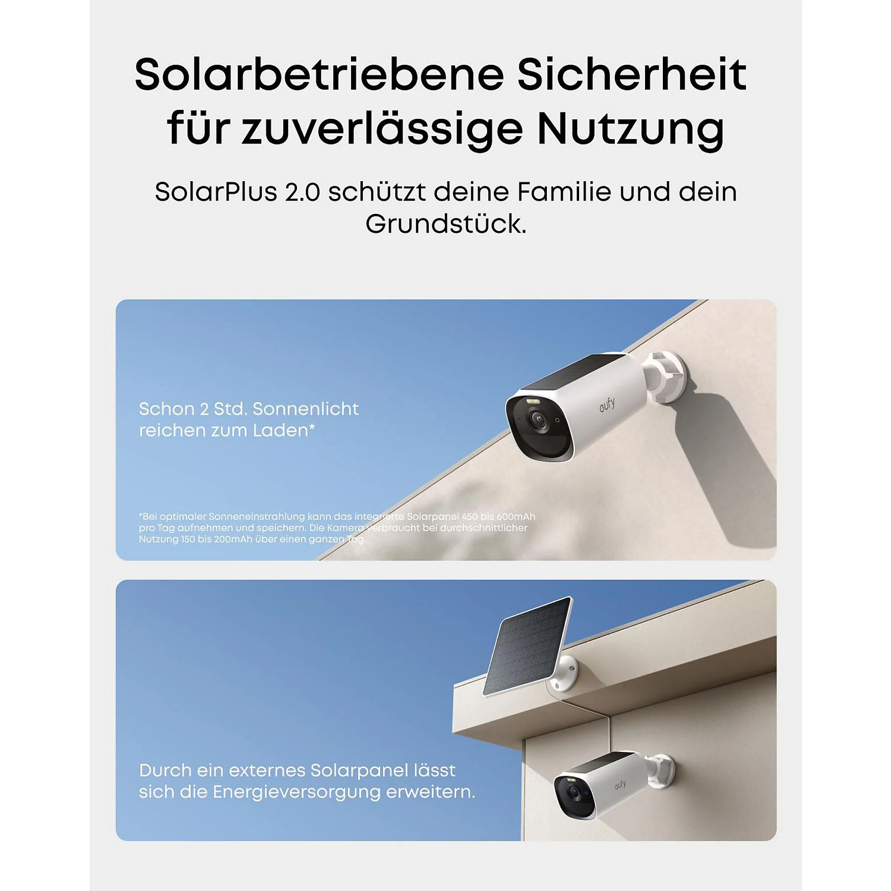 eufy Cam E40 2-Cam Kit + HomeBase S380 Überwachungskamera