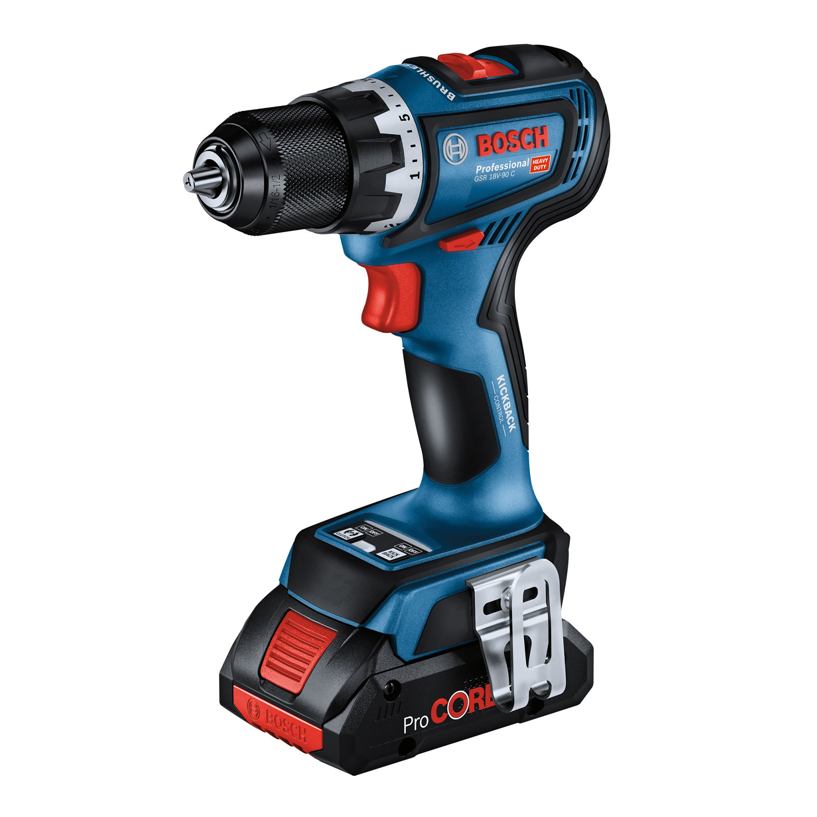 Bosch Professional PB_ON GSR 18V-90 C 2xPC4,0Ah, L-BOXX