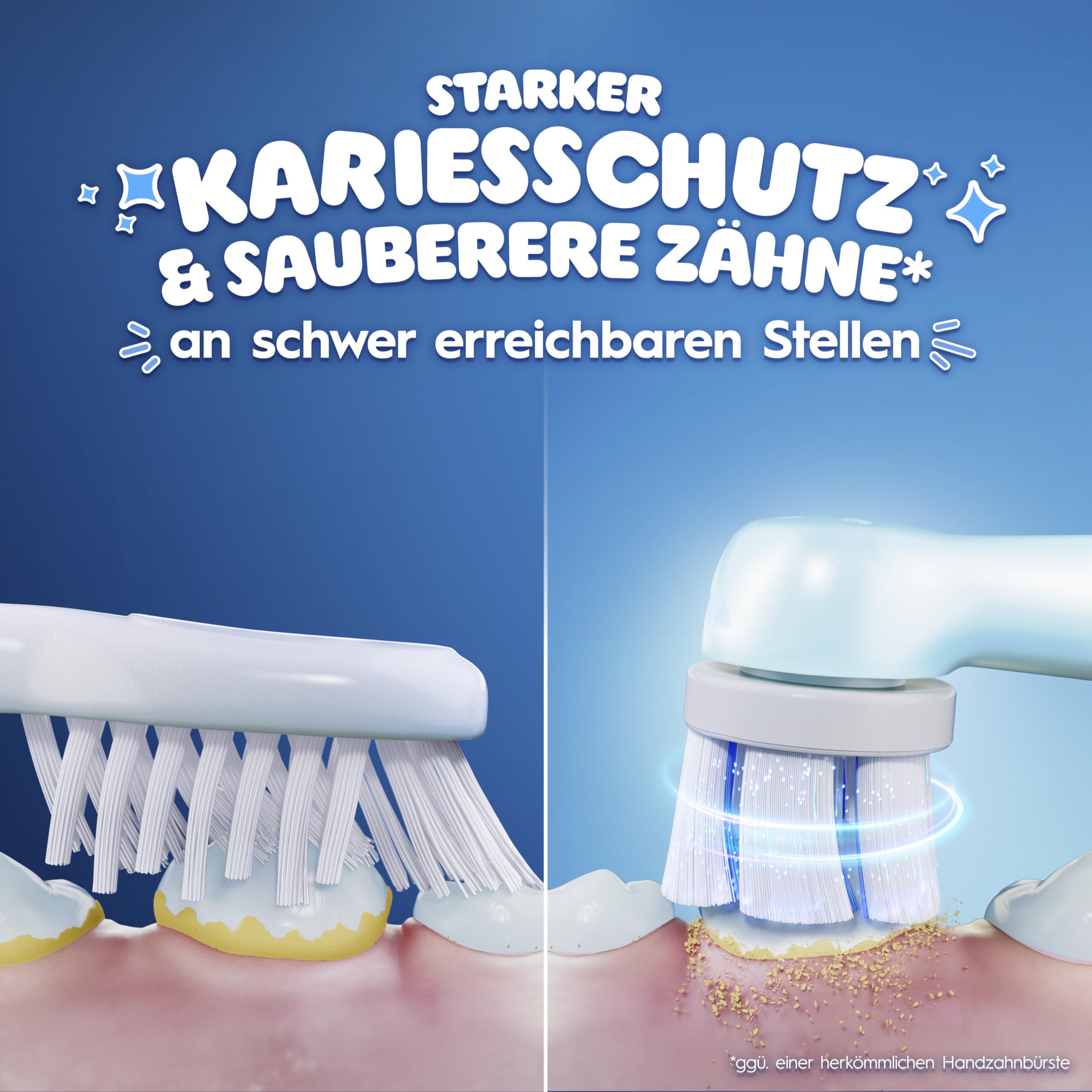 Oral-B iO Kids 6+ Disney Stitch 4 Stück Aufsteckbürste Ersatzbürste