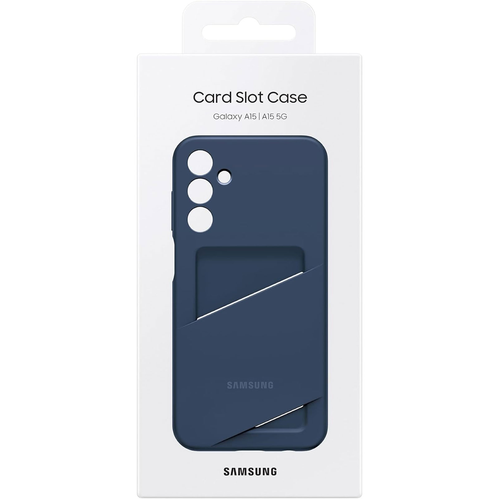SAM A15 Card Slot Case Black
