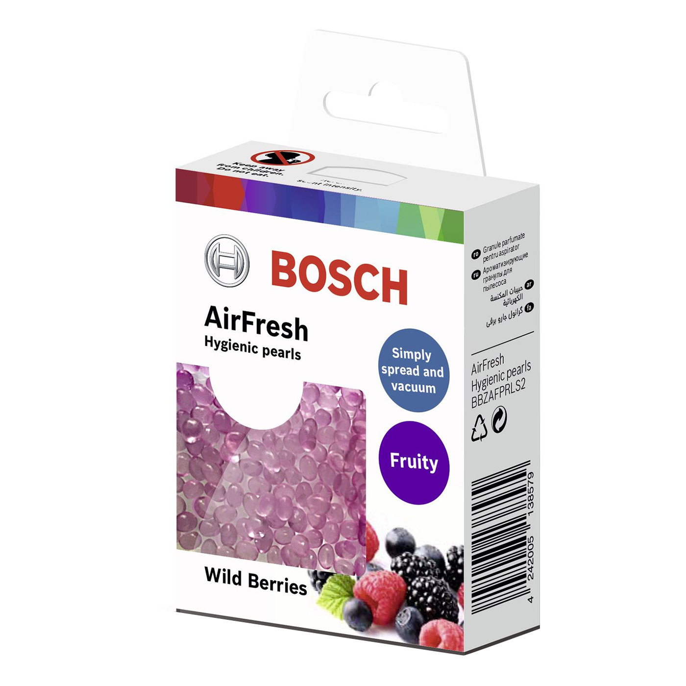 Bosch BBZAFPRLS2 Staubsaugergranulat AirFresh Pearls