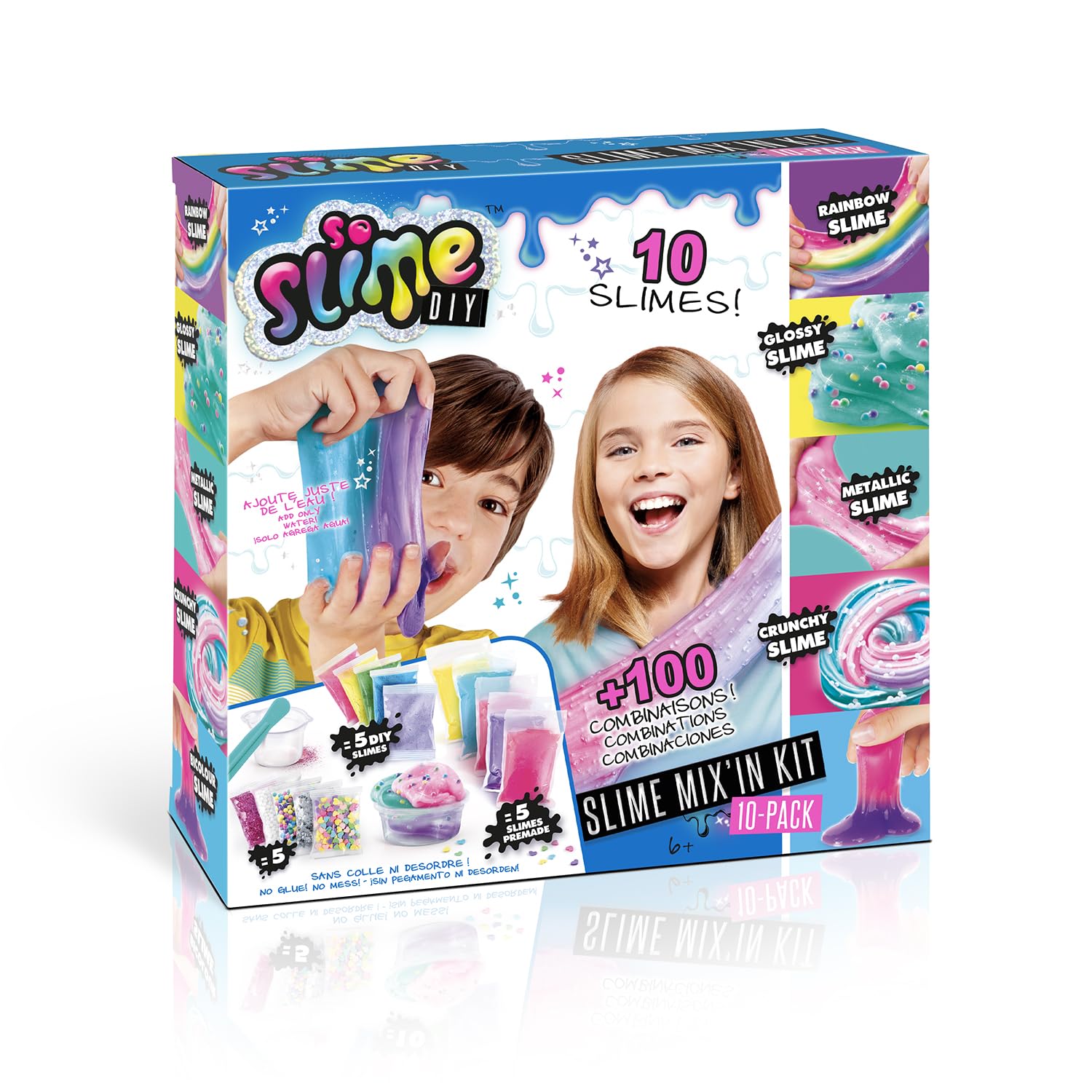 Canal Toys – So Slime – Set für 10 personalisierte Slimes