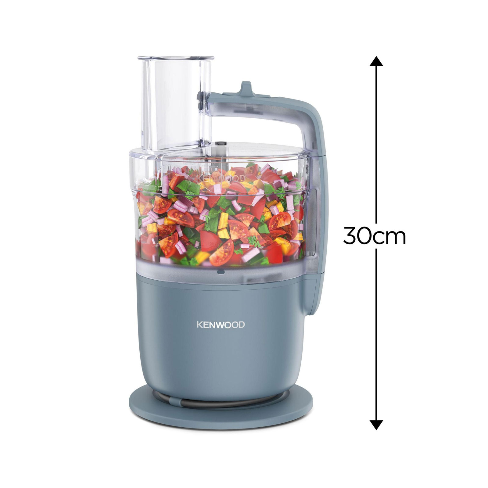 KENWOOD FDP22.130GY MultiProGo Kompakt-Küchenmaschine