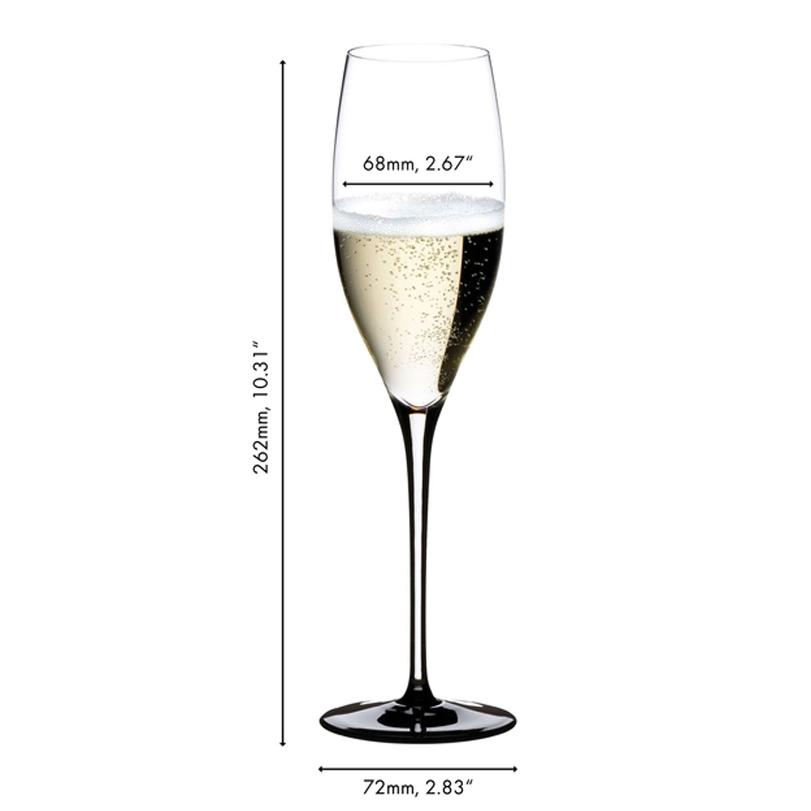 Riedel Sommeliers Black Tie Champagnerglas 4100/28