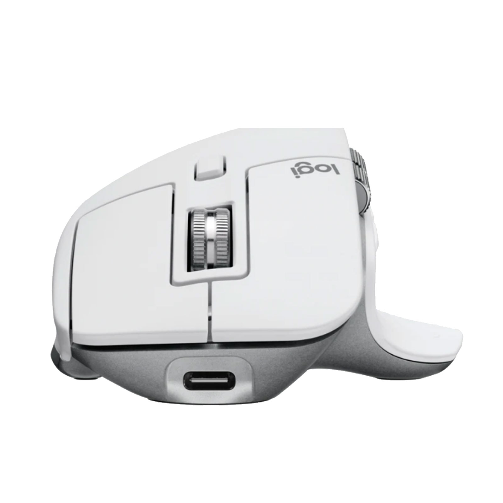 Logitech MX Master 3S kabellose Maus rechts RF weiß