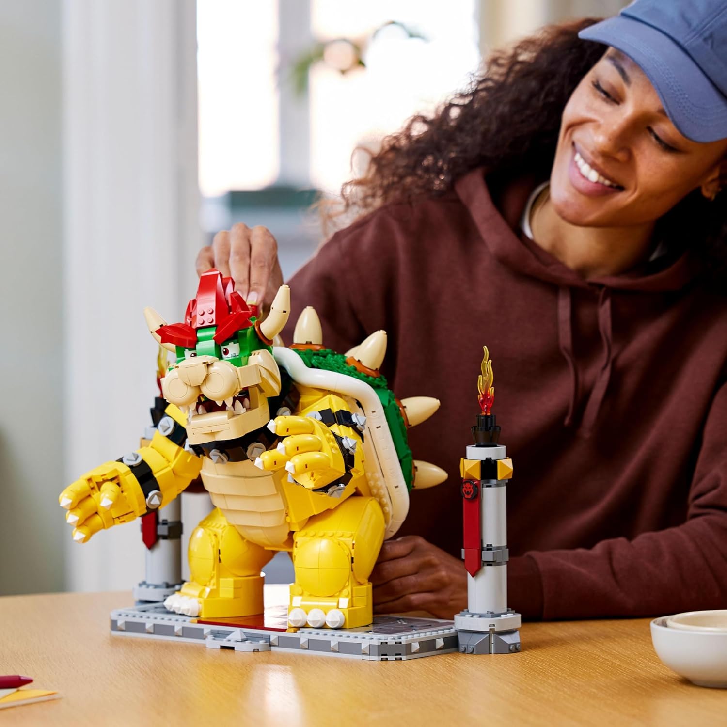 LEGO Super Mario Der mächtige Bowser, 3D-Modell-Bausatz 71411