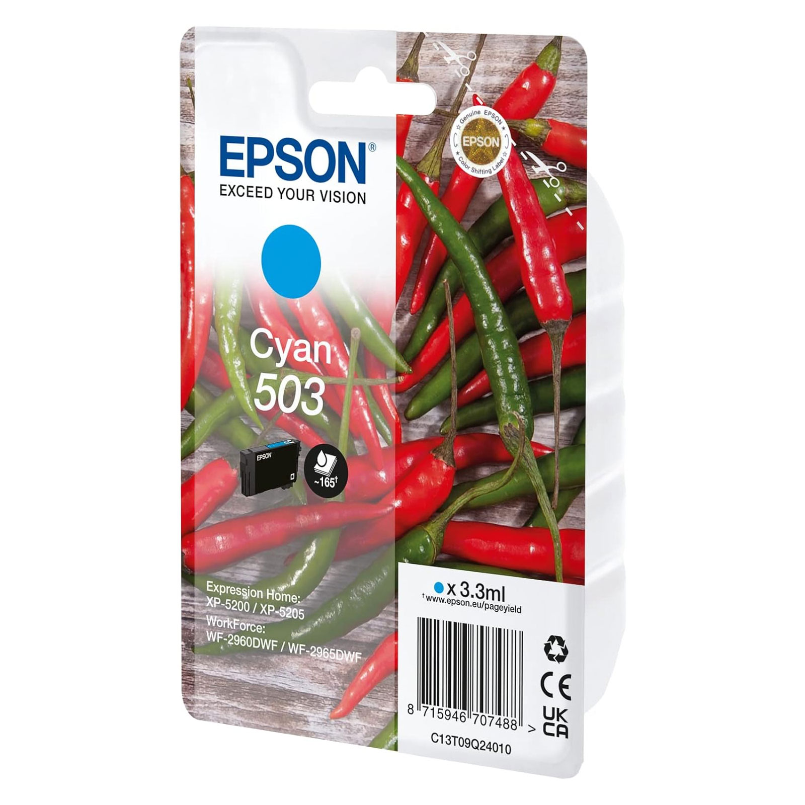 Epson C13T09Q24010  503 Chillies Cyan