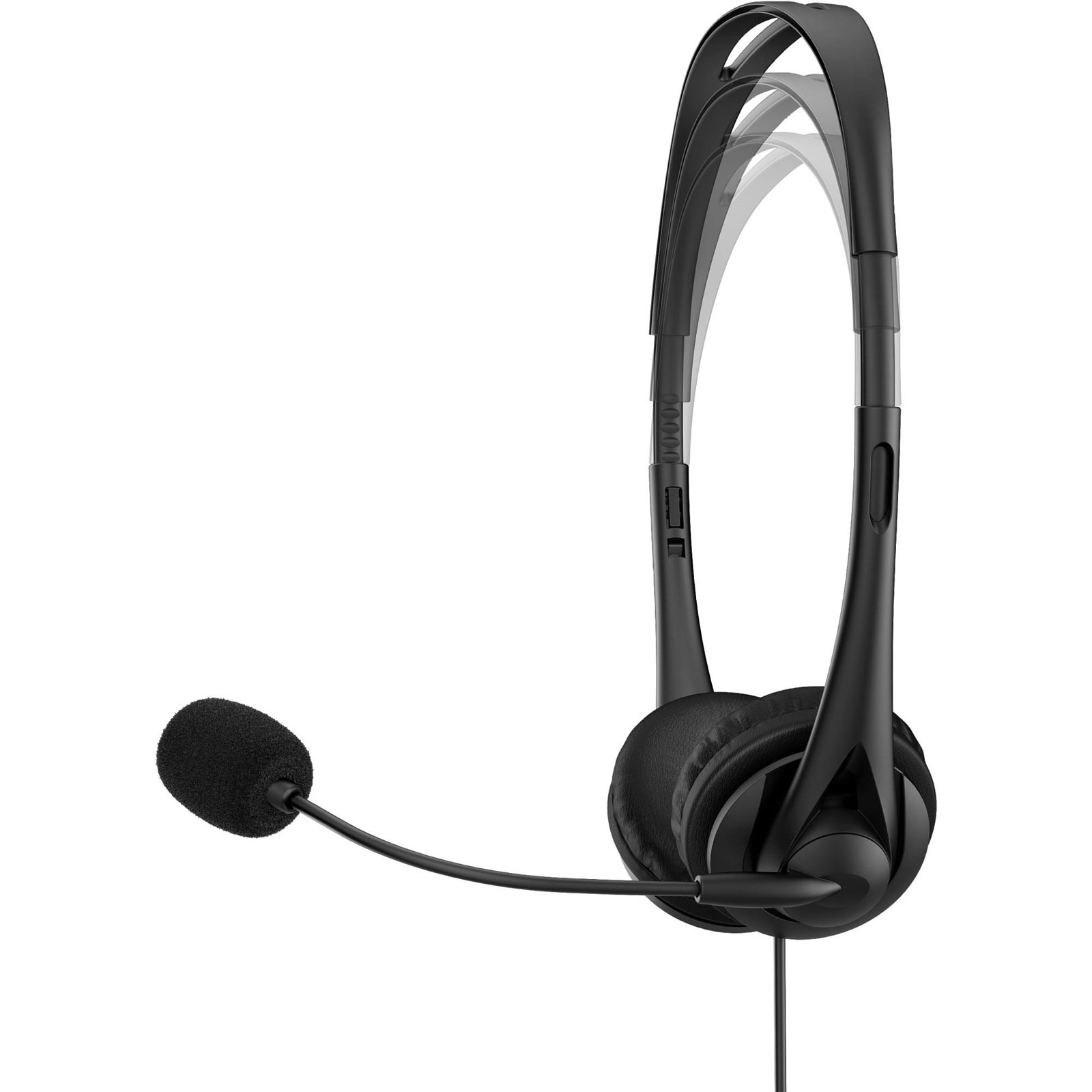HP Stereo-USB-Headset G2, Schwarz (Kompatibel mit PC, 428H5AA#ABB)