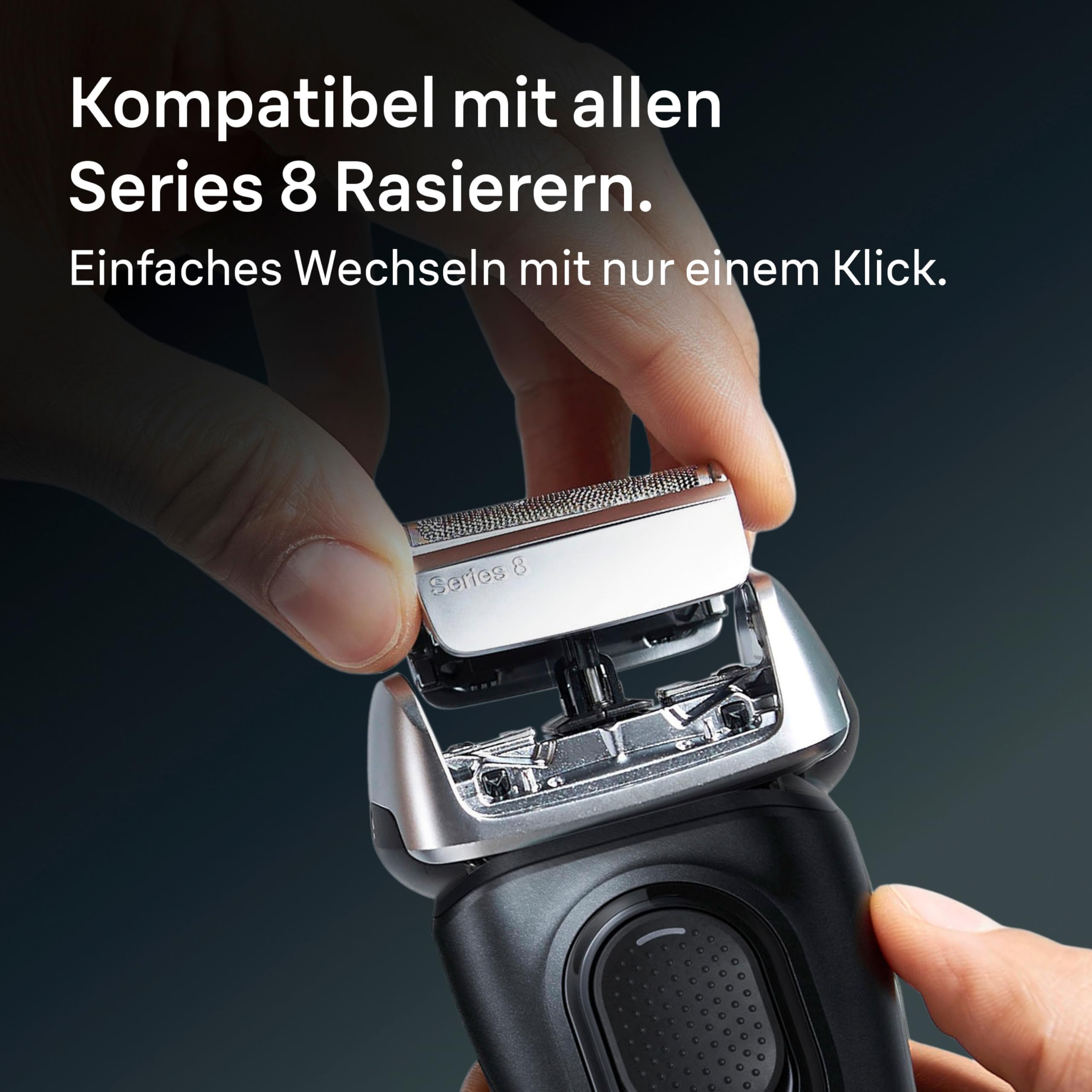 BRAUN 83M Scherkopf (kompatibel mit allen Series 8 Rasierern)