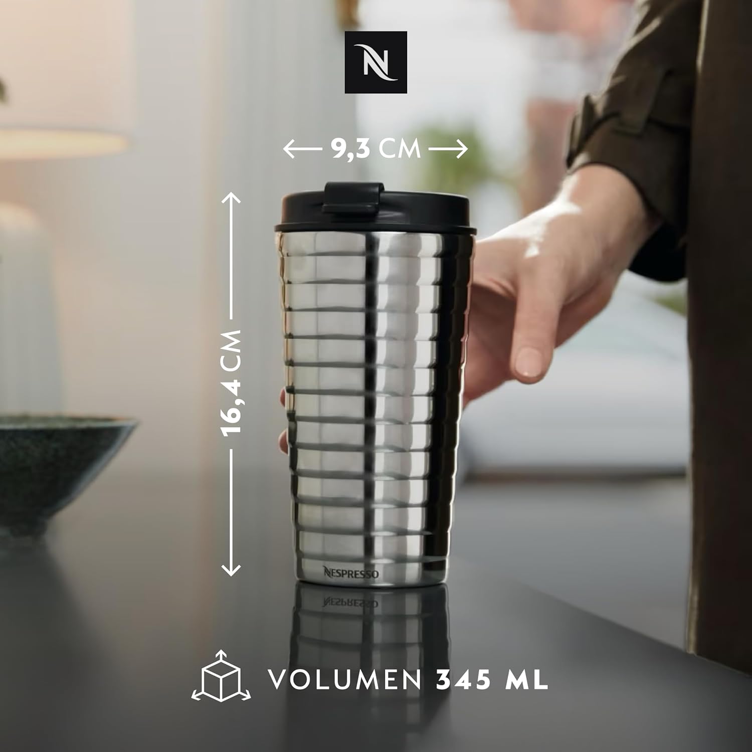 Nespresso TOUCH Travel Mug 345ml