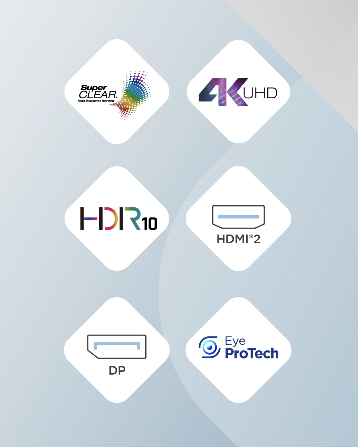 ViewSonic VA3208-4K-HD 32 Zoll 4K UHD Monitor mit HDR 10