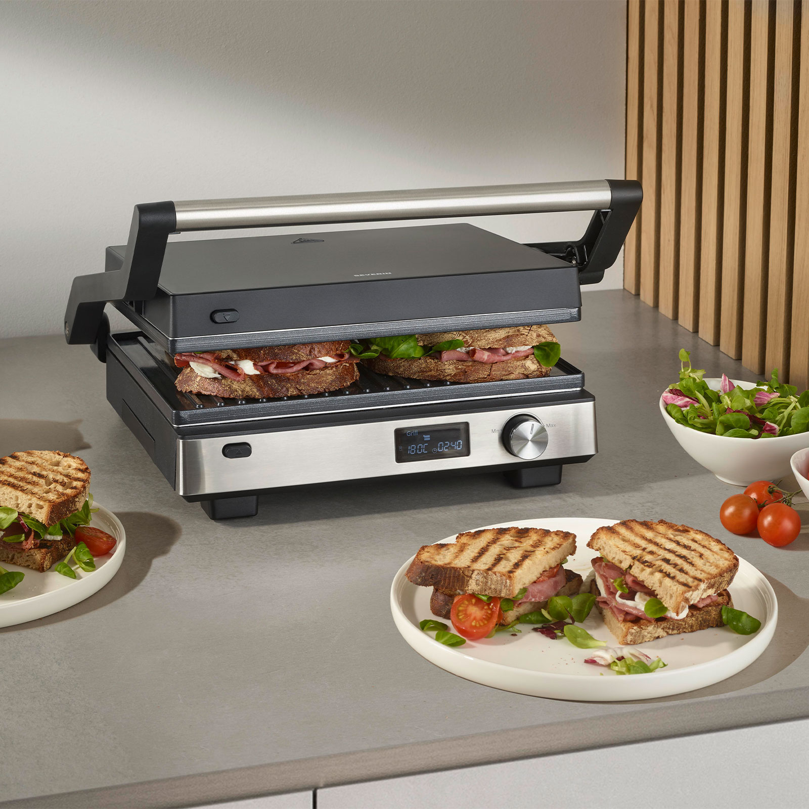 SEVERIN KG 2380 SEVINI FLEX Kontaktgrill