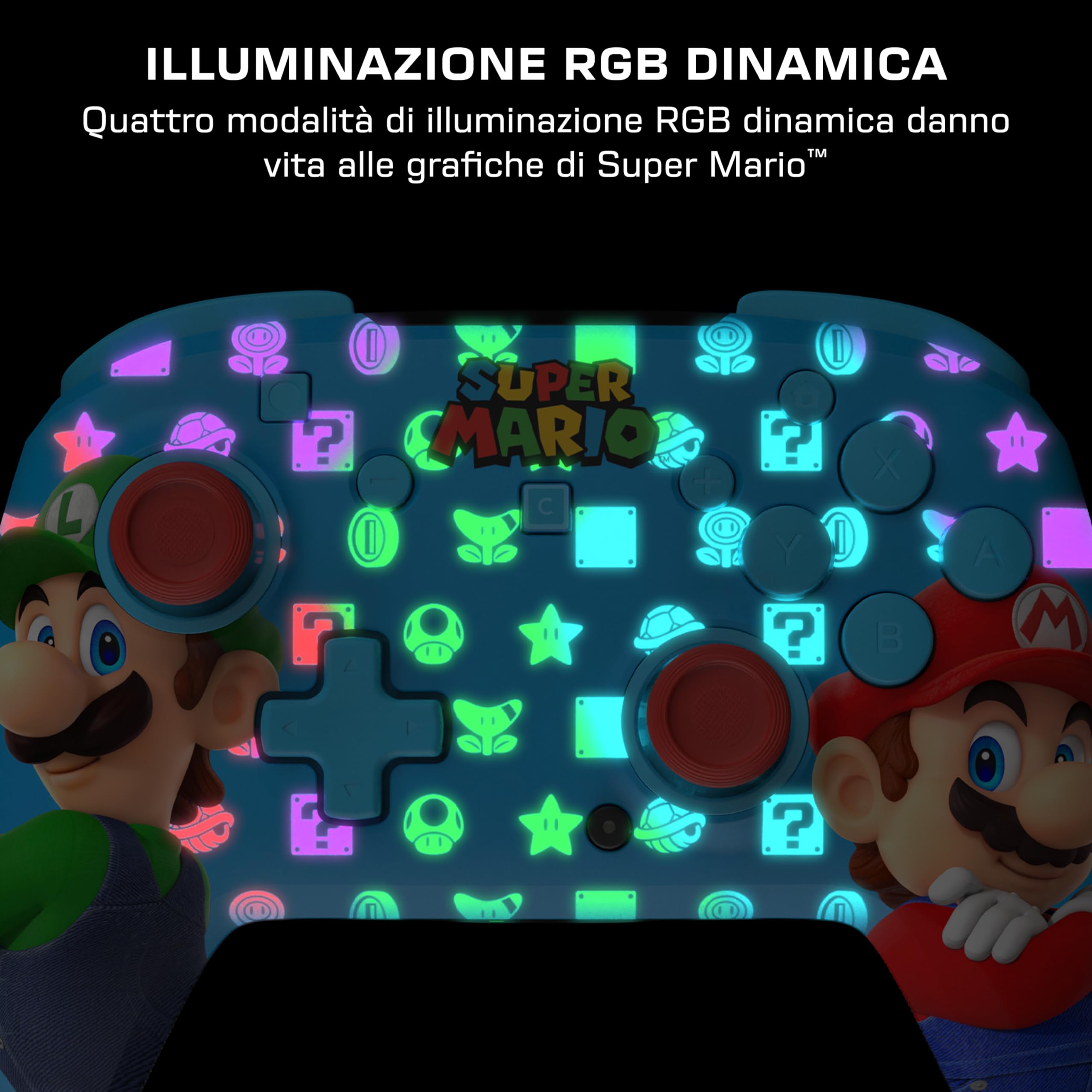 Turtle Beach Rematch Wireless Controller für Switch 2, Mario