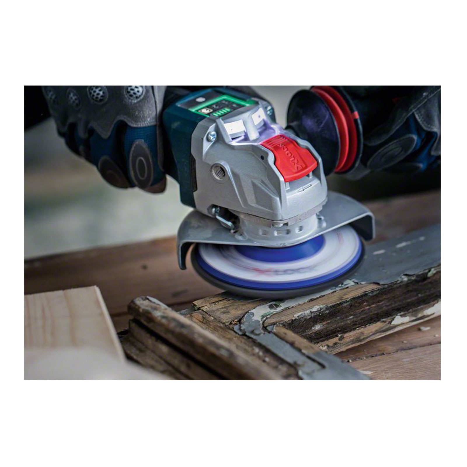 Bosch Professional X-LOCK Grobreinigungsscheibe N377, 125mm Schleifscheibe