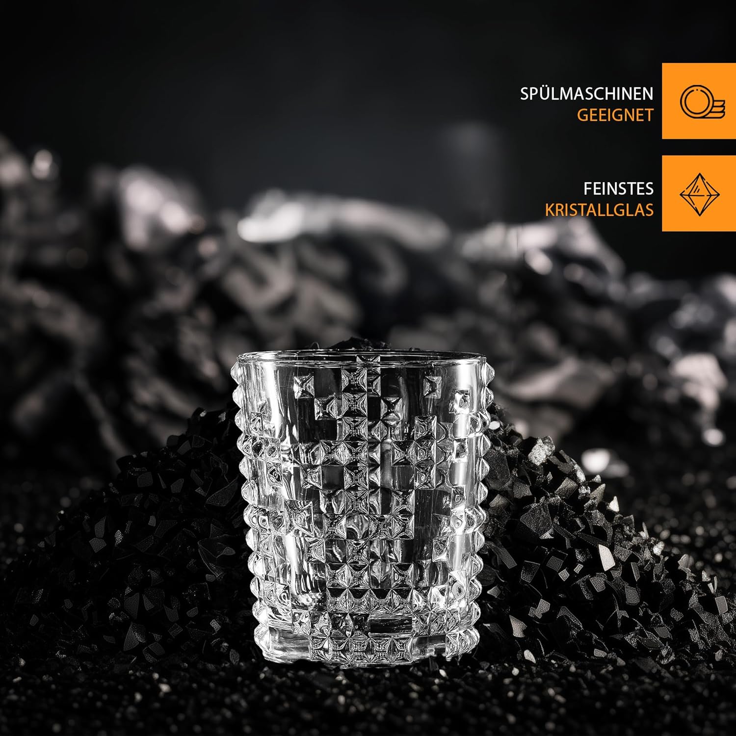 Nachtmann Whiskygläser Punk 4-teilig