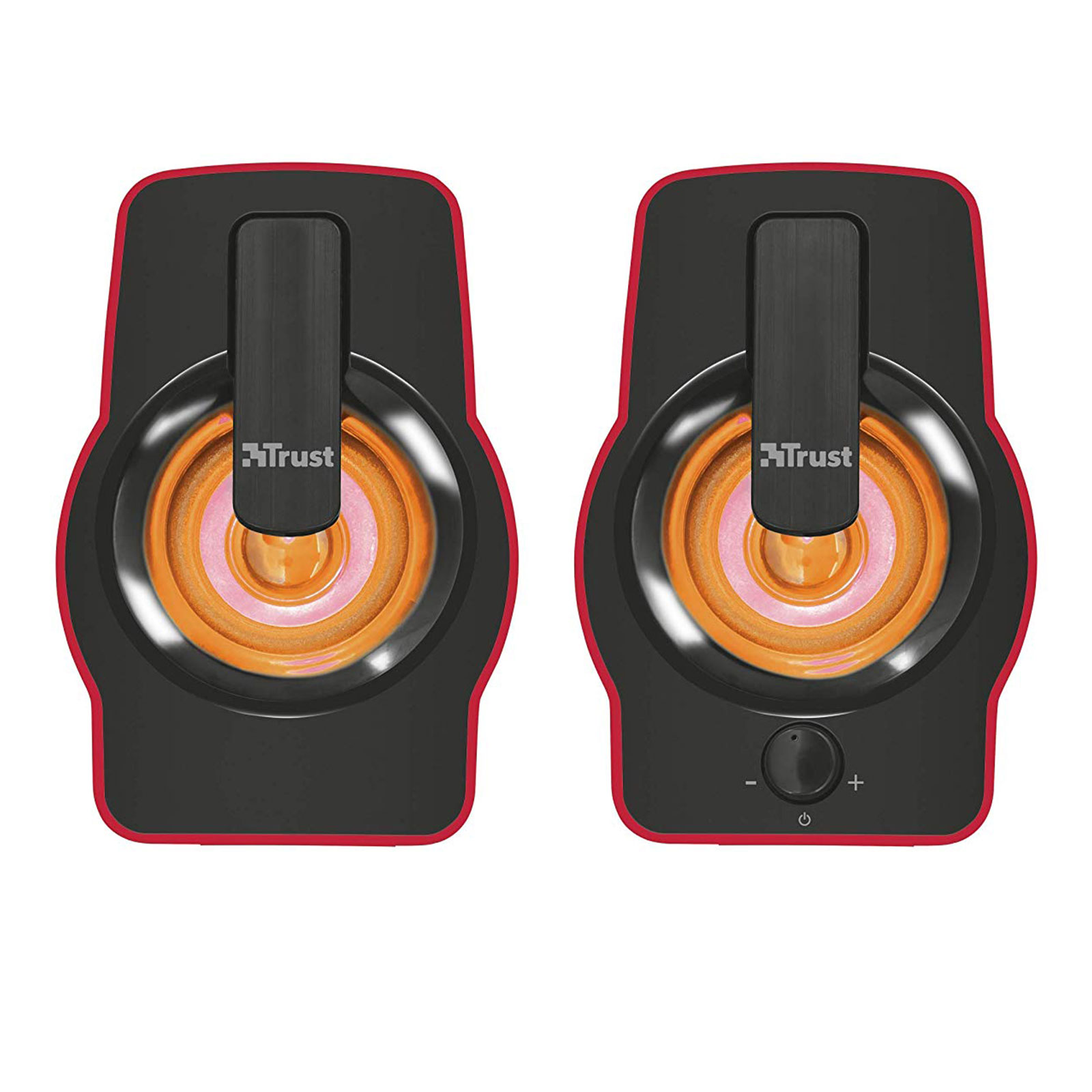 TRUST Gemi RGB 2.0 Speaker Set - Red