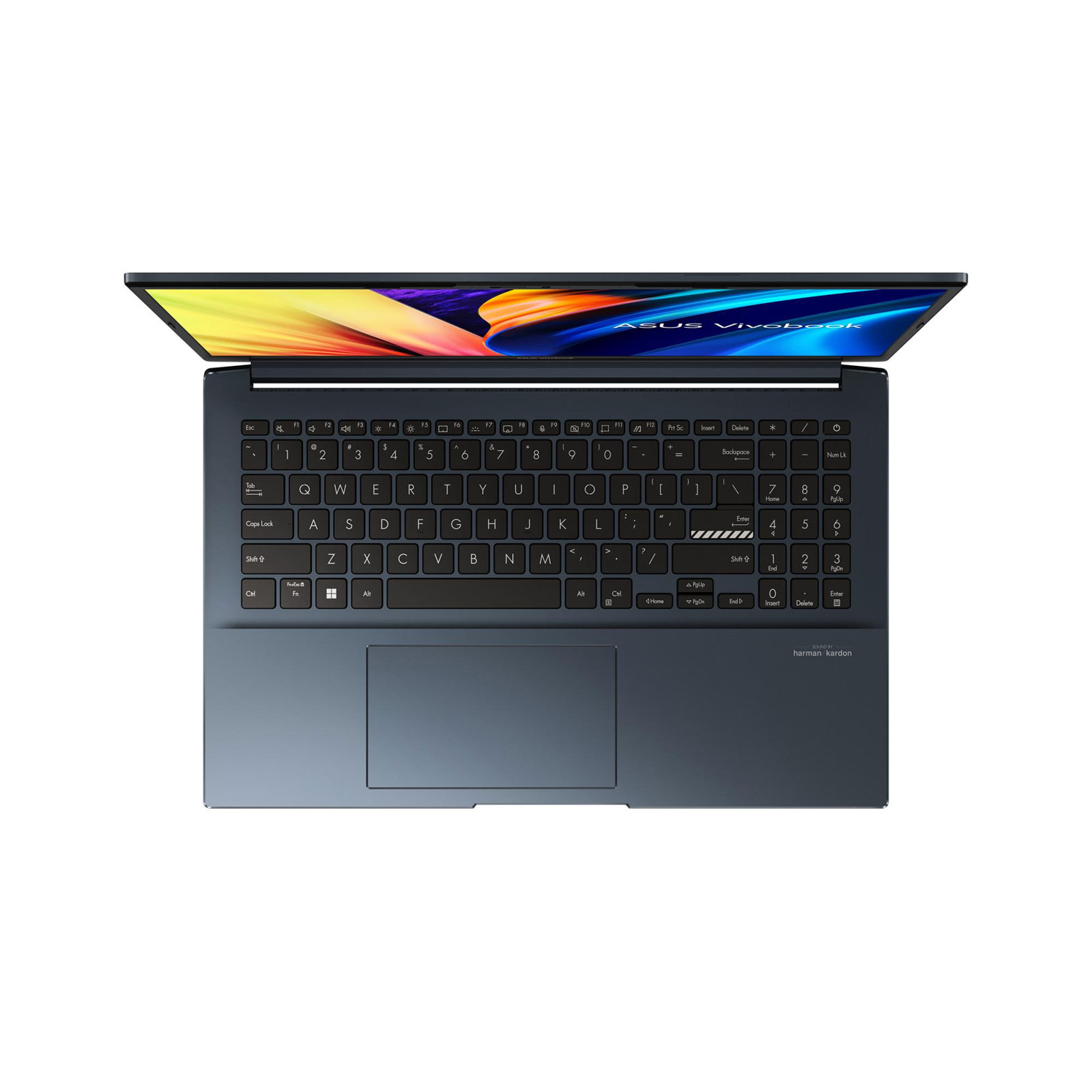 ASUS Gaming-Notebook VivoBook Pro 15 OLED, Blau, 15,6 Zoll, 2.8K, AMD Ryzen 9 6900HX, 16 GB, 1 TB M.2 SSD, RTX 3050 4GB (120 Hz, 0,2 ms, M6500RC-MA028W)