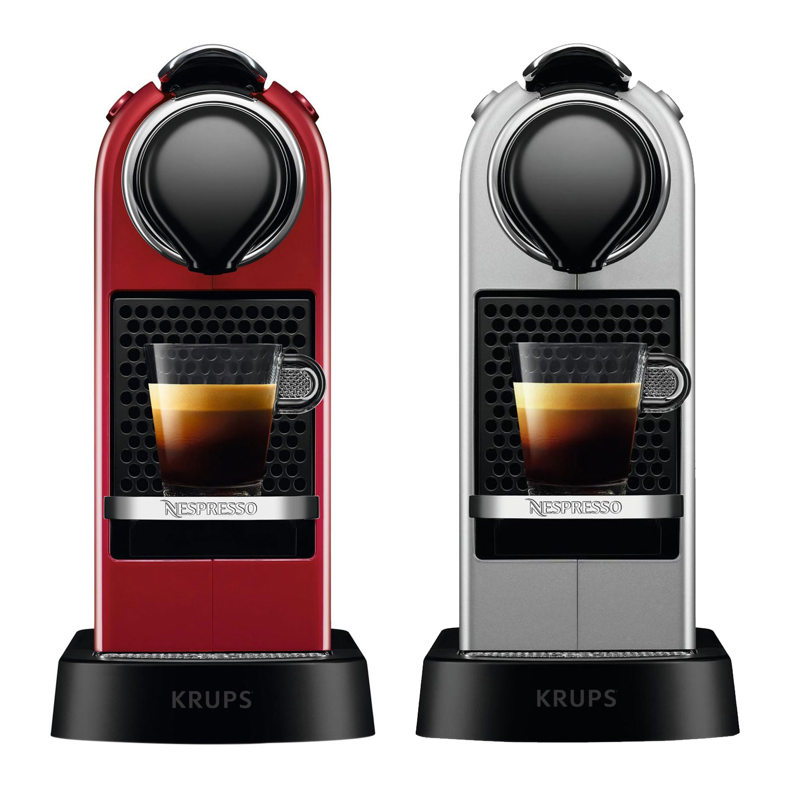 Krups XN 741B Nespresso CitiZ Silber Krups XN 741B Nespresso CitiZ Silber