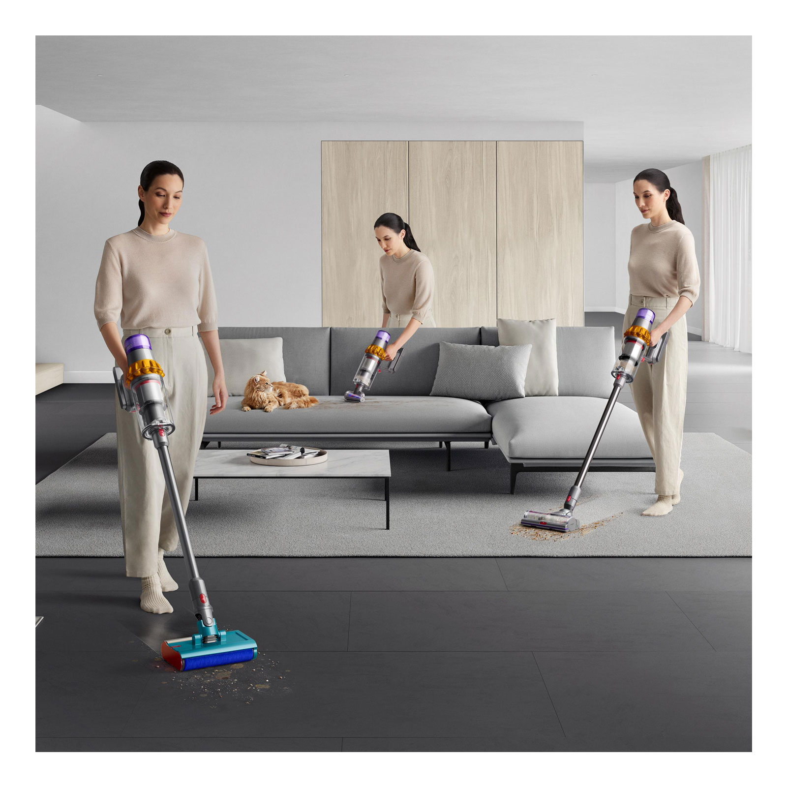 Dyson Akku-Handstaubsauger mit Stiel V15s Detect Submarine