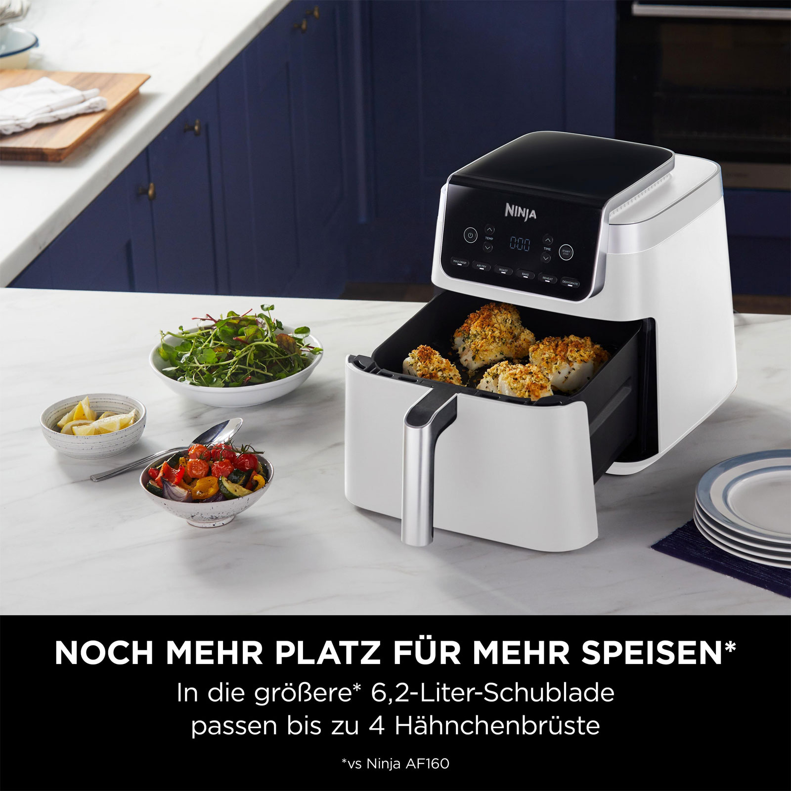 Ninja AF180EUWH Heißluftfritteuse Ninja AF180EUWH Heißluftfritteuse