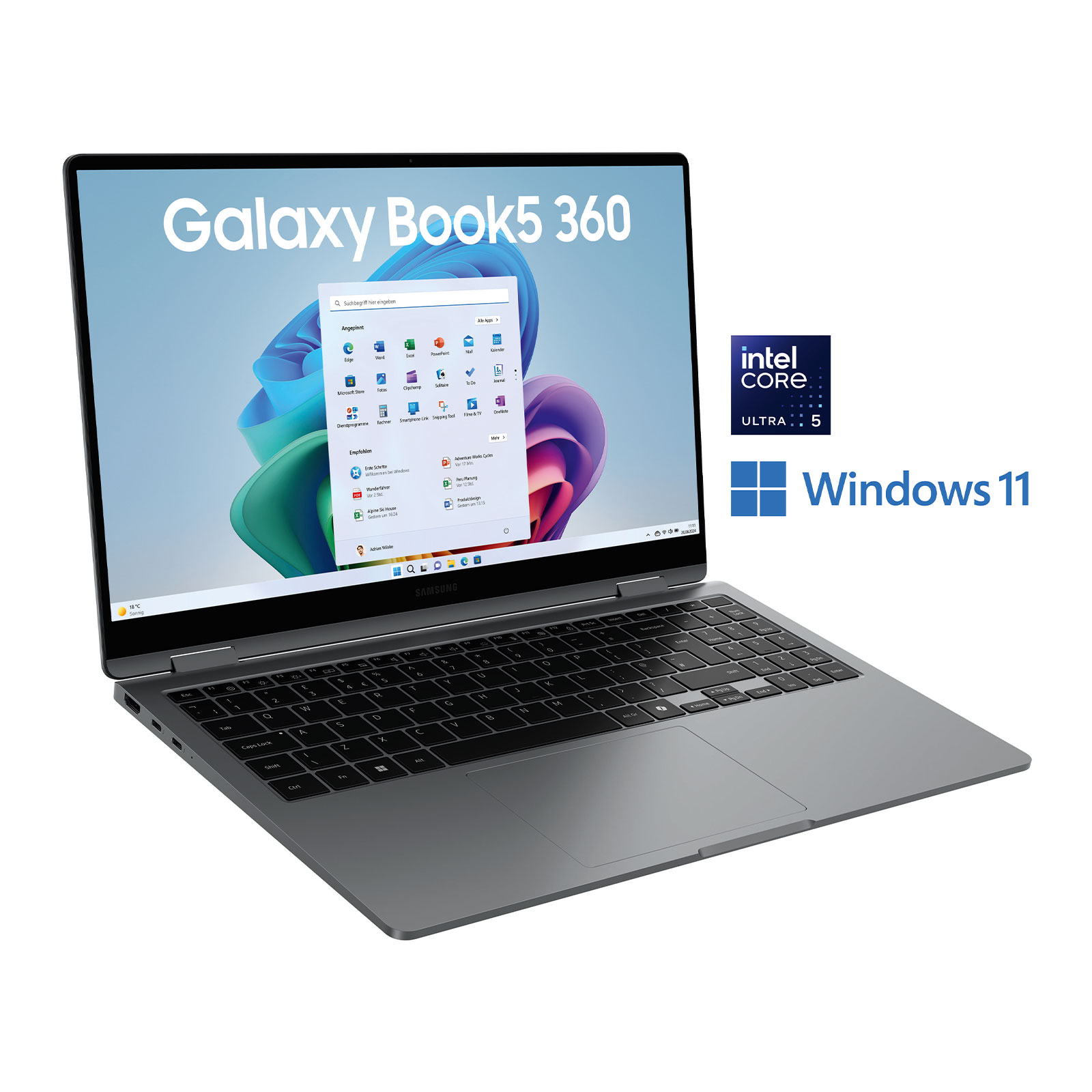Samsung Galaxy Book5 360, Copilot+ PC, 15,6 Zoll