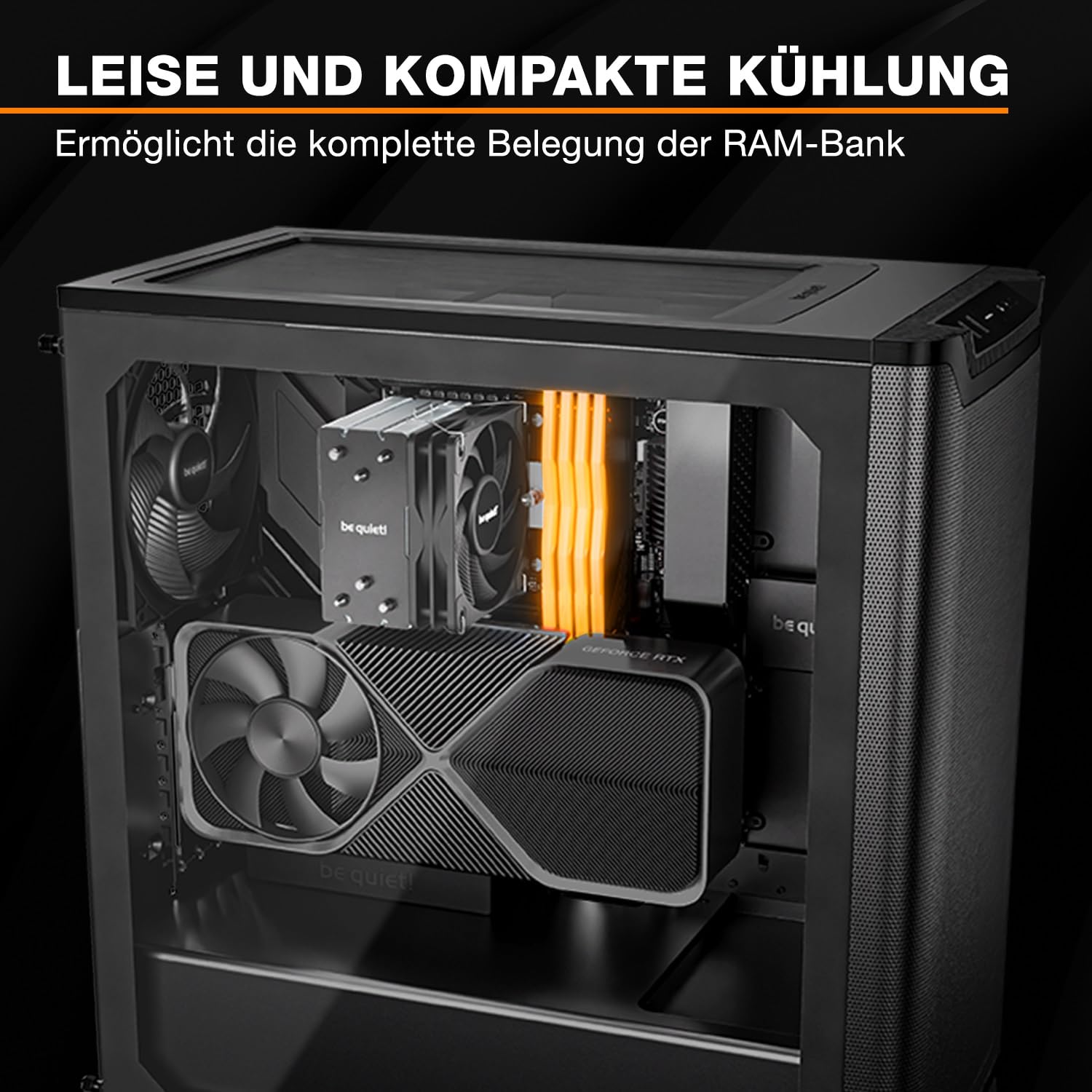 be quiet! Pure Rock Slim 3, CPU Kühler