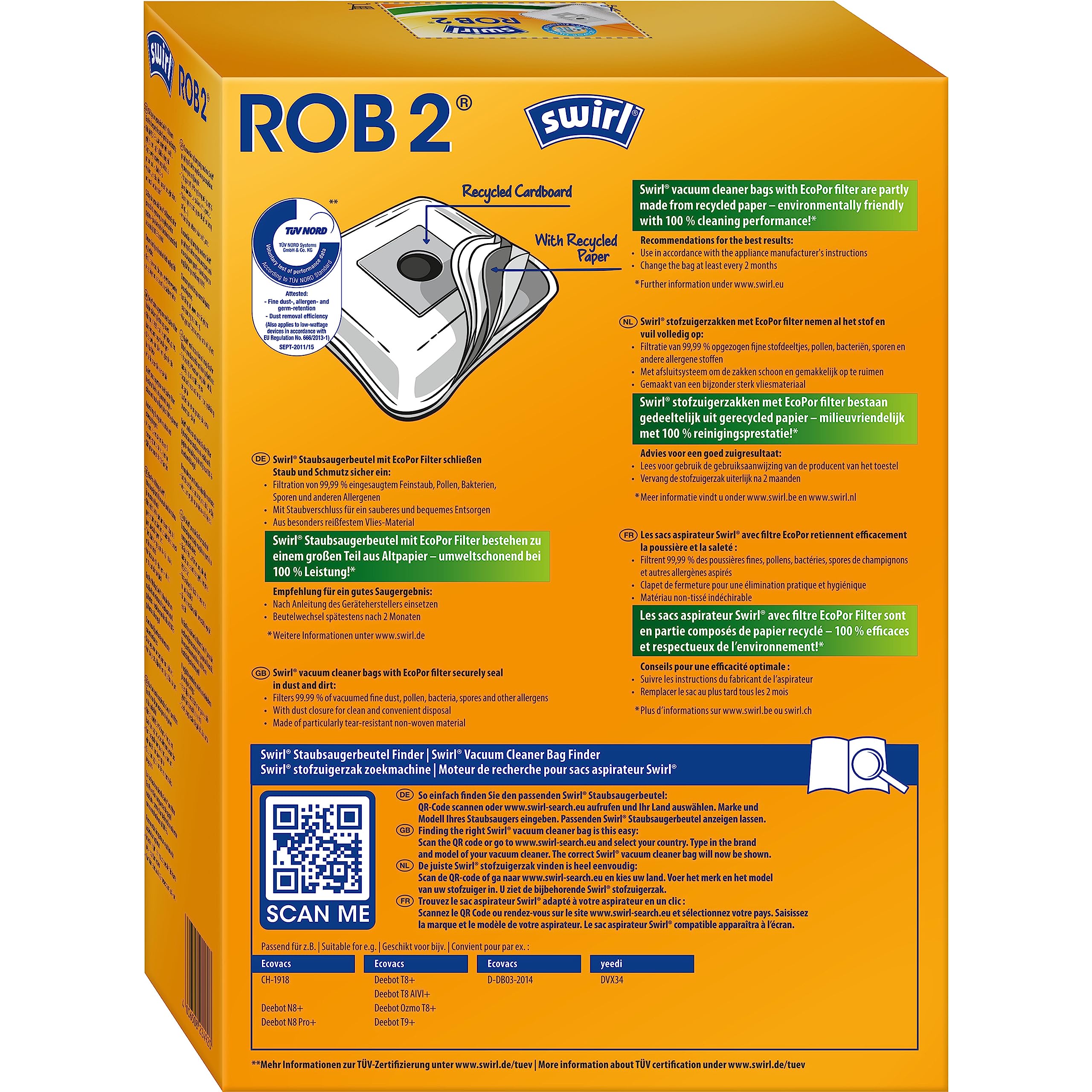 Swirl® ROB 2 Beutel