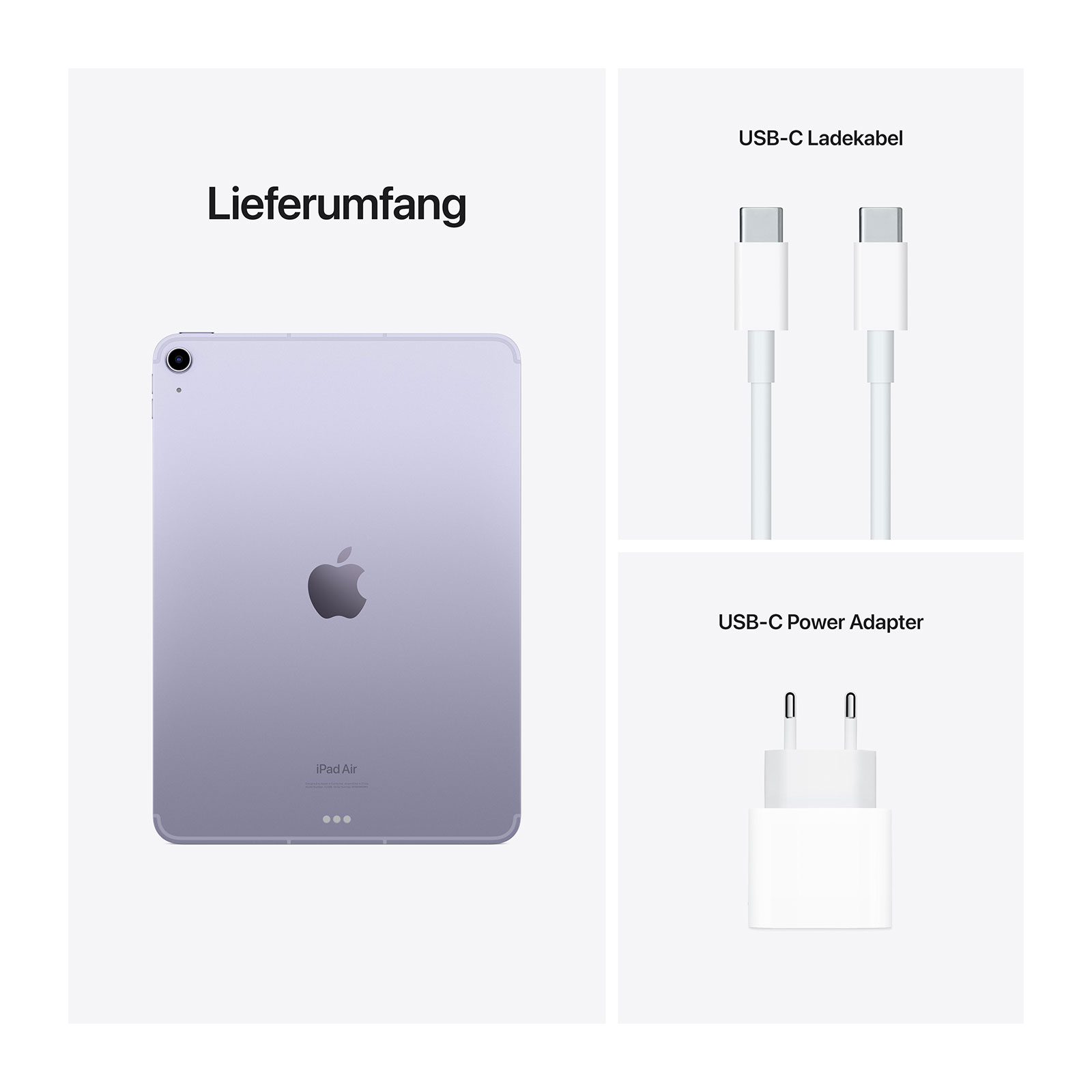 Apple iPad Air 10,9 Zoll Wi-Fi Violett