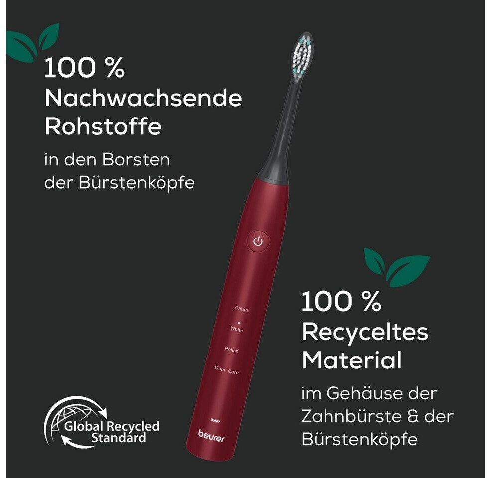 BEURER SC 30 Limited Edition Schallzahnbürste Cherry Red