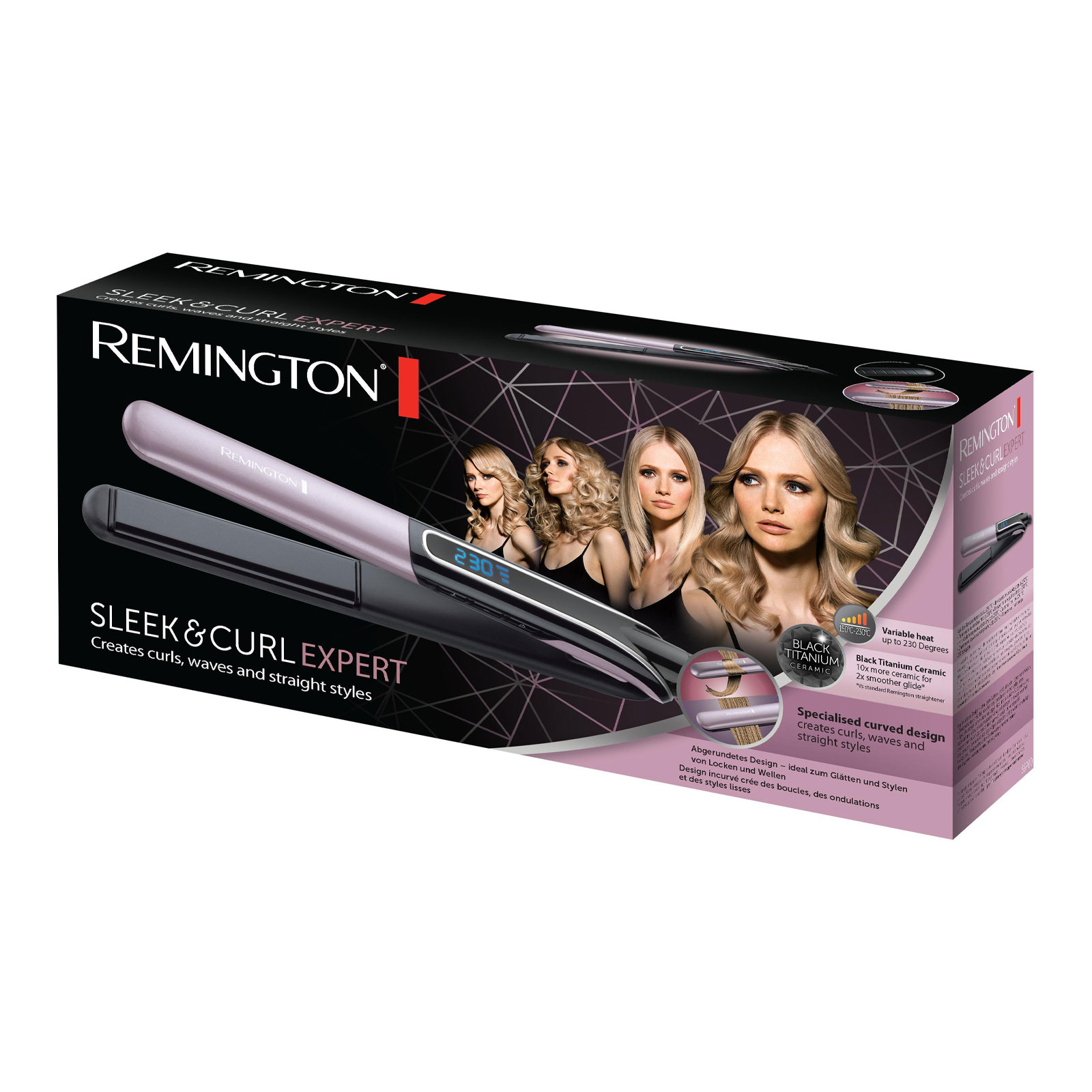 Remington Haarglätter S 6700 Sleek & Curl Expert