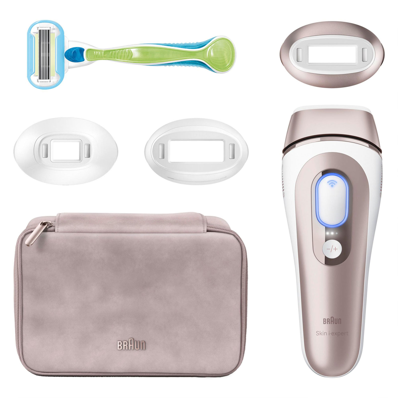 BRAUN IPL Haarentferner IPL Skin i·expert PL7253 mit gratis App und 3 Aufsätzen