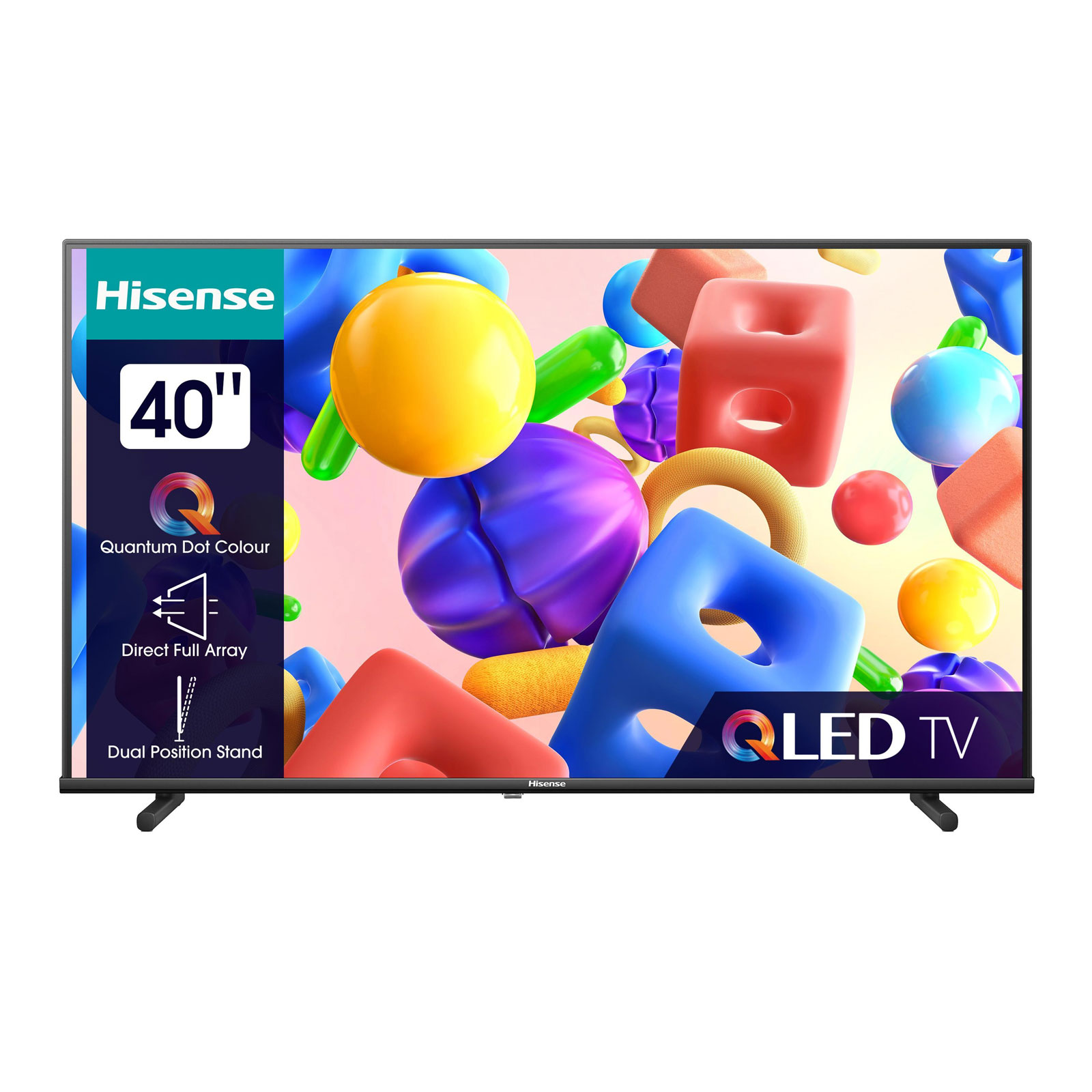 Hisense 40A5KQ LED TV (40 Zoll (101 cm), Full HD, Smart TV, Sprachsteuerung (Amazon Alexa), VIDAA U6, Hotel TV, Kindersicherung)