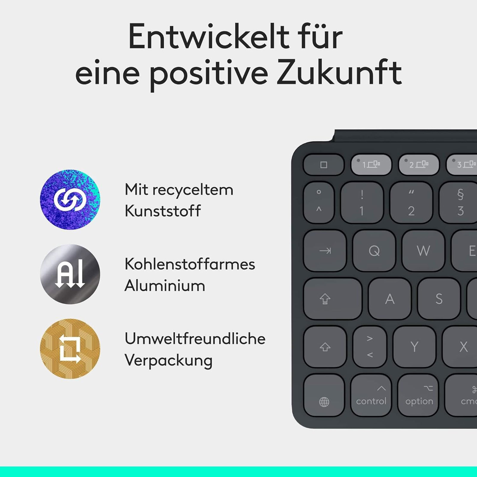 LOG Keys-To-Go 2 Graphite