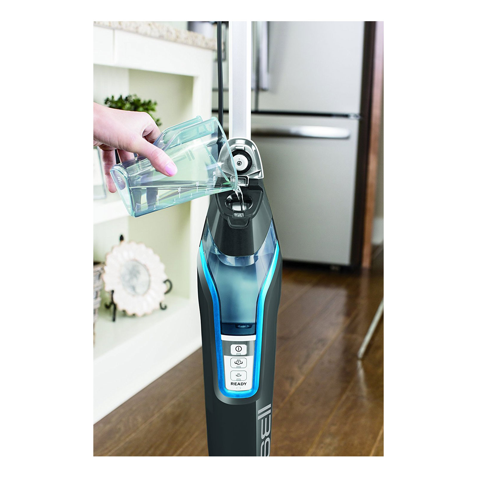 BISSELL Vac & Steam Titanium 2 in 1 Handstaubsauger und Dampfwischer / Dampfreiniger