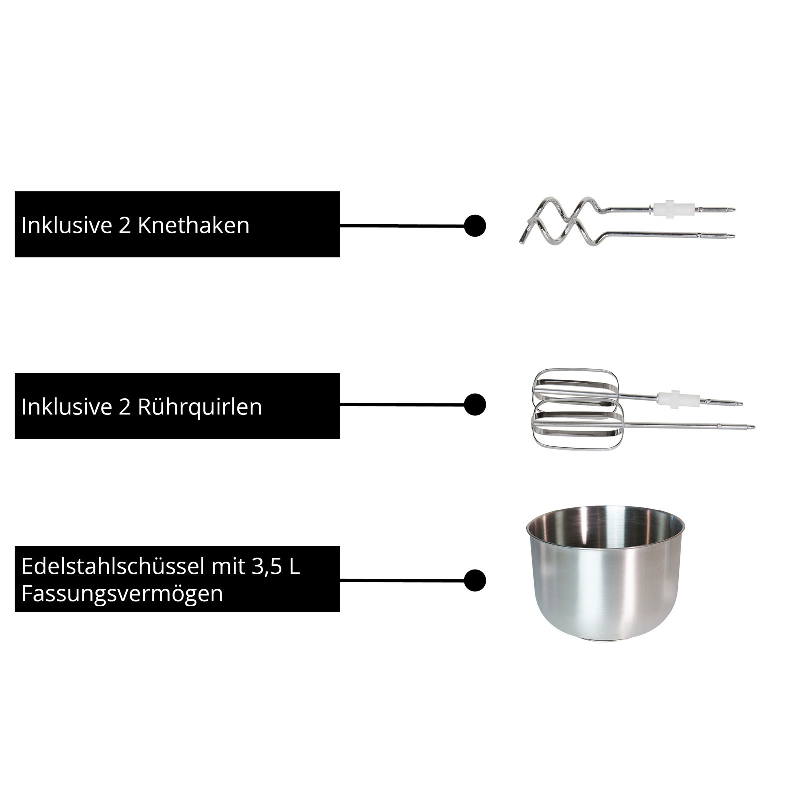 UNOLD 78720 Hannah Handmixer UNOLD 78720 Hannah Handmixer