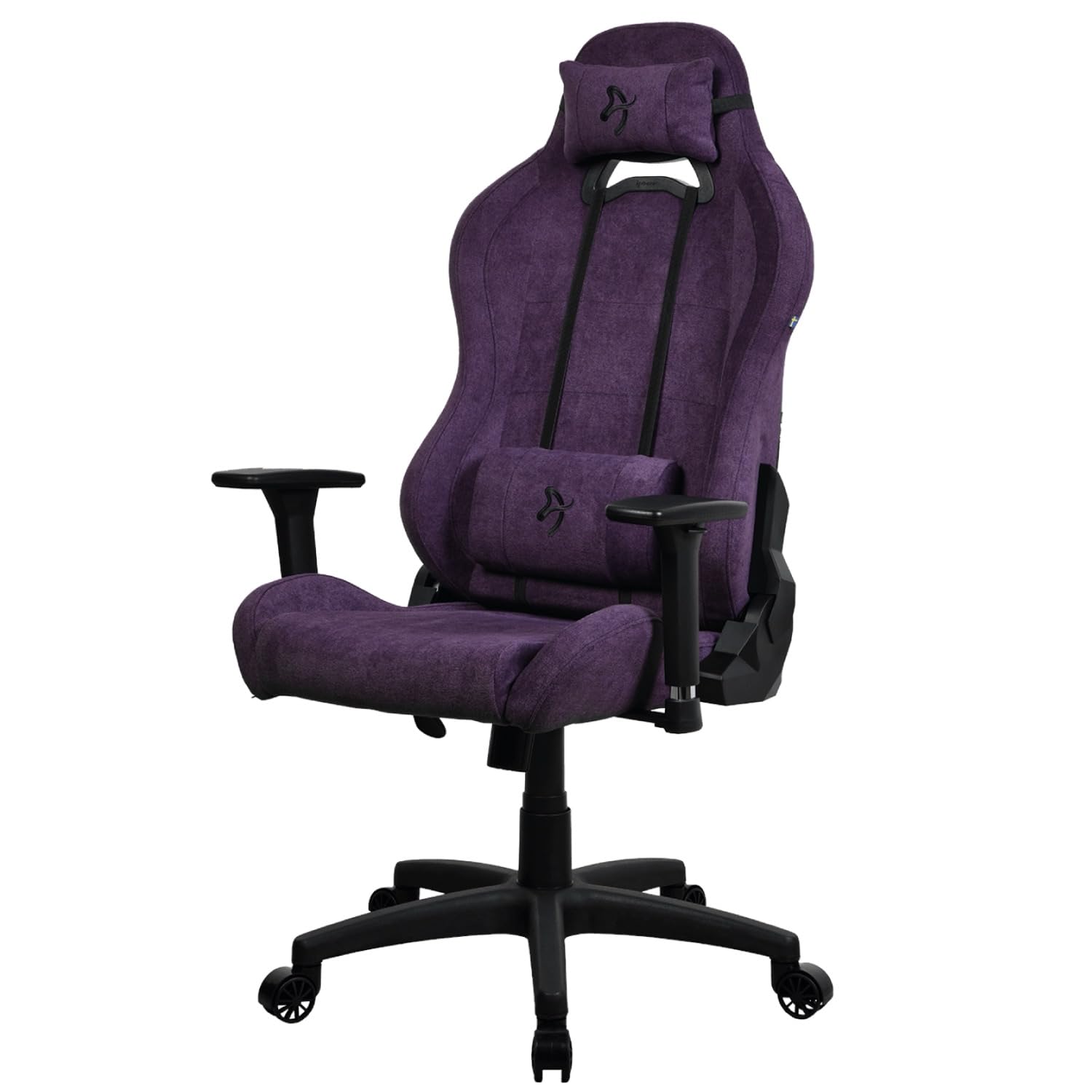 Arozzi Torretta Soft Fabric Gaming-Stuhl, Lila
