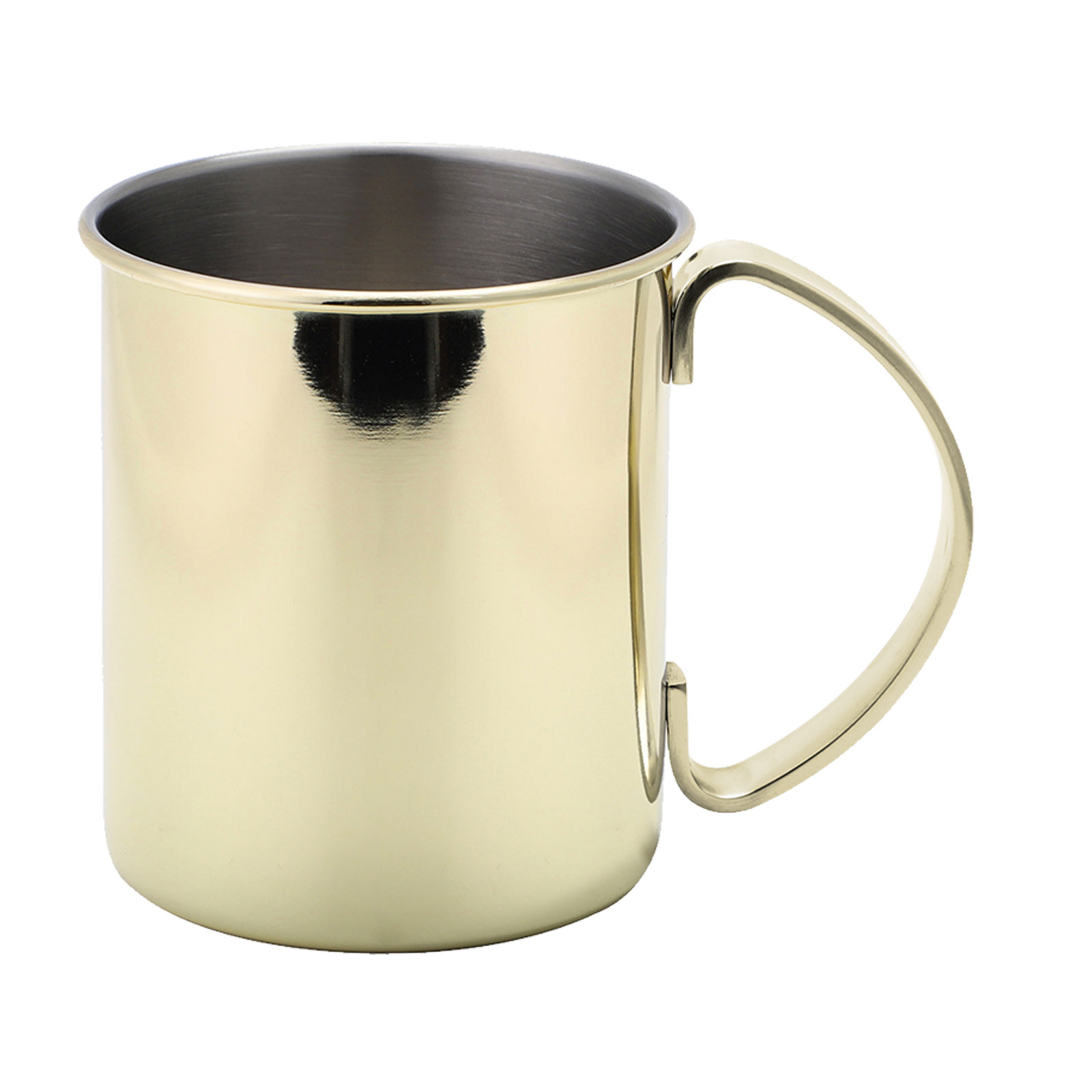 ECHTWERK Moscow Mule Becher Set 4tlg aus Edelstahl, 1000 ml,