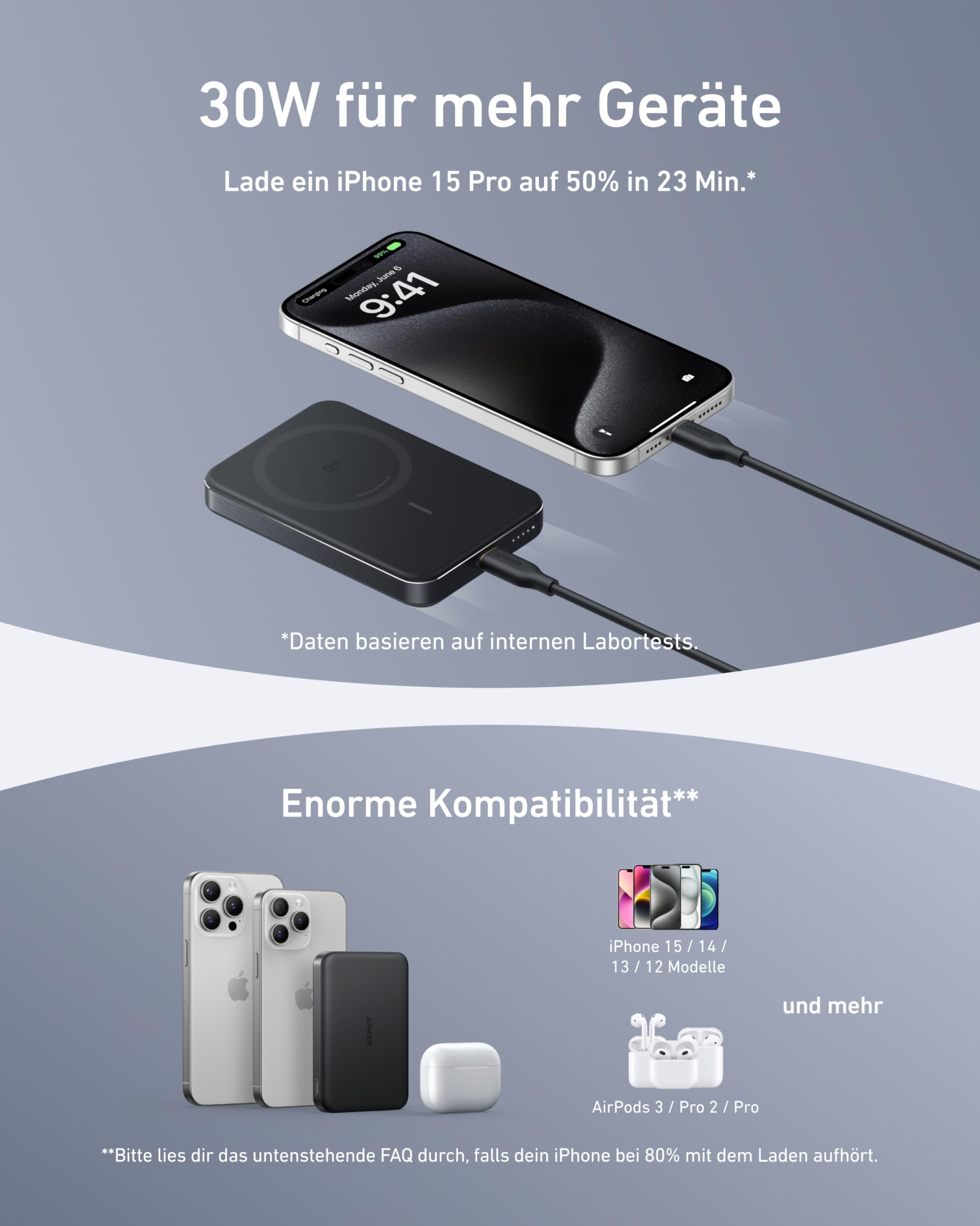 Anker MagGo Powerbank (10000mAh, Slim)