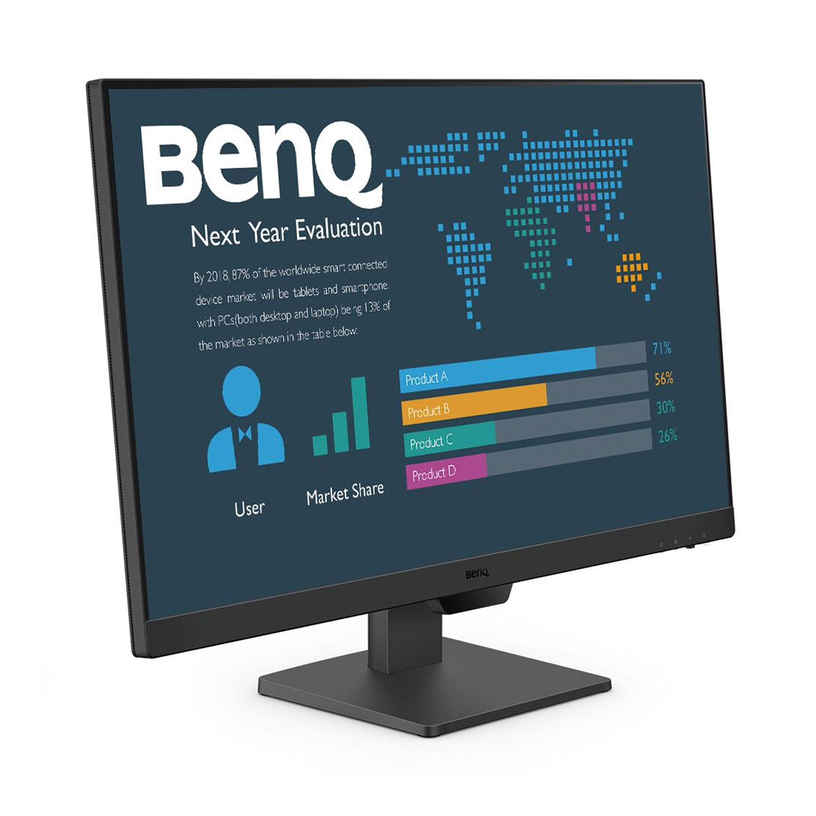 BenQ Monitor BL2790, Schwarz