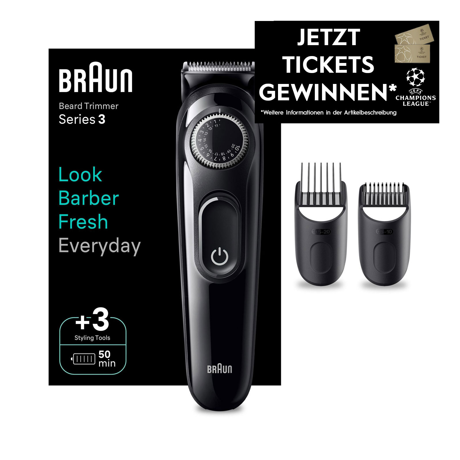 Braun Bartschneider Series 3 BT3410