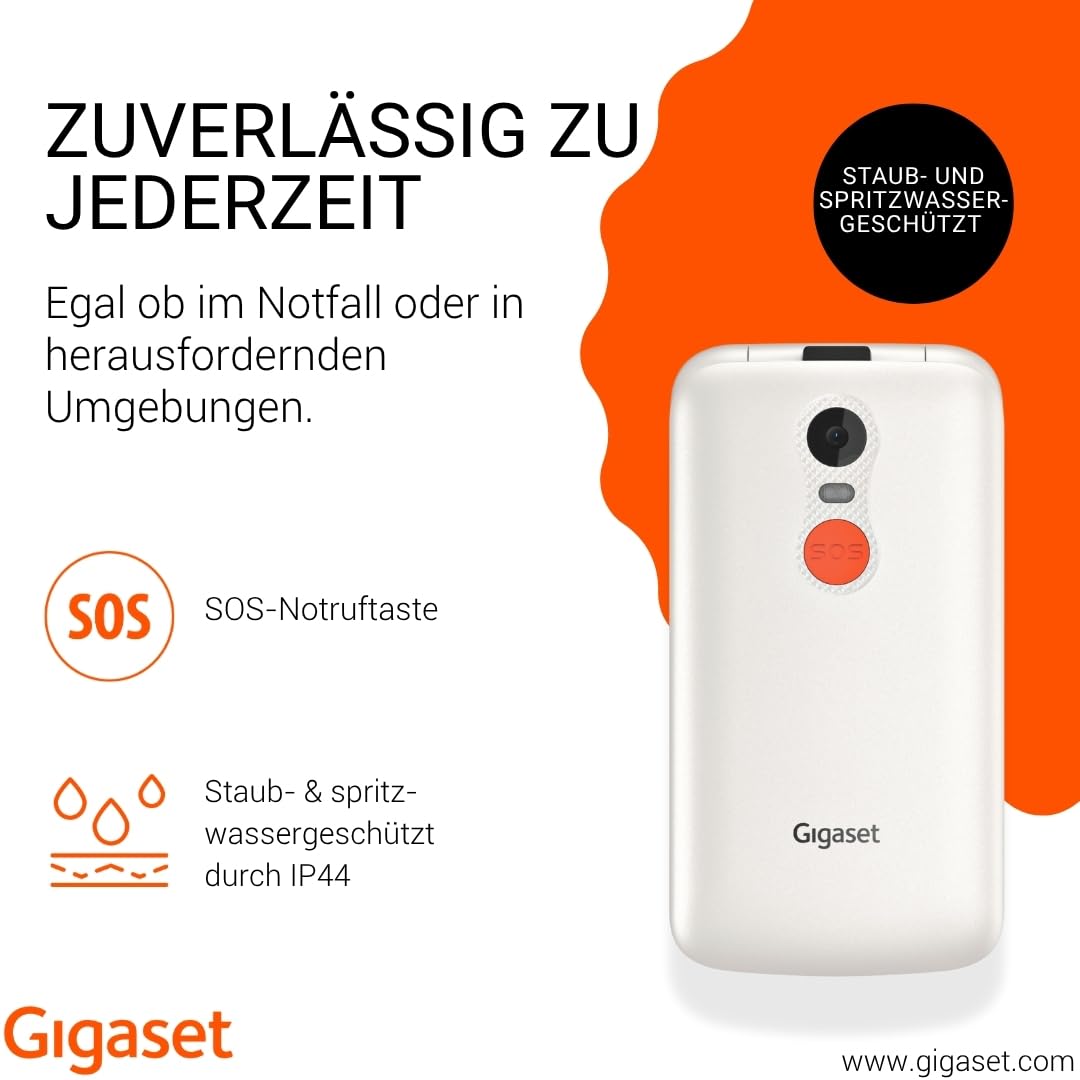Gigaset GL 595 Pearl White Handy