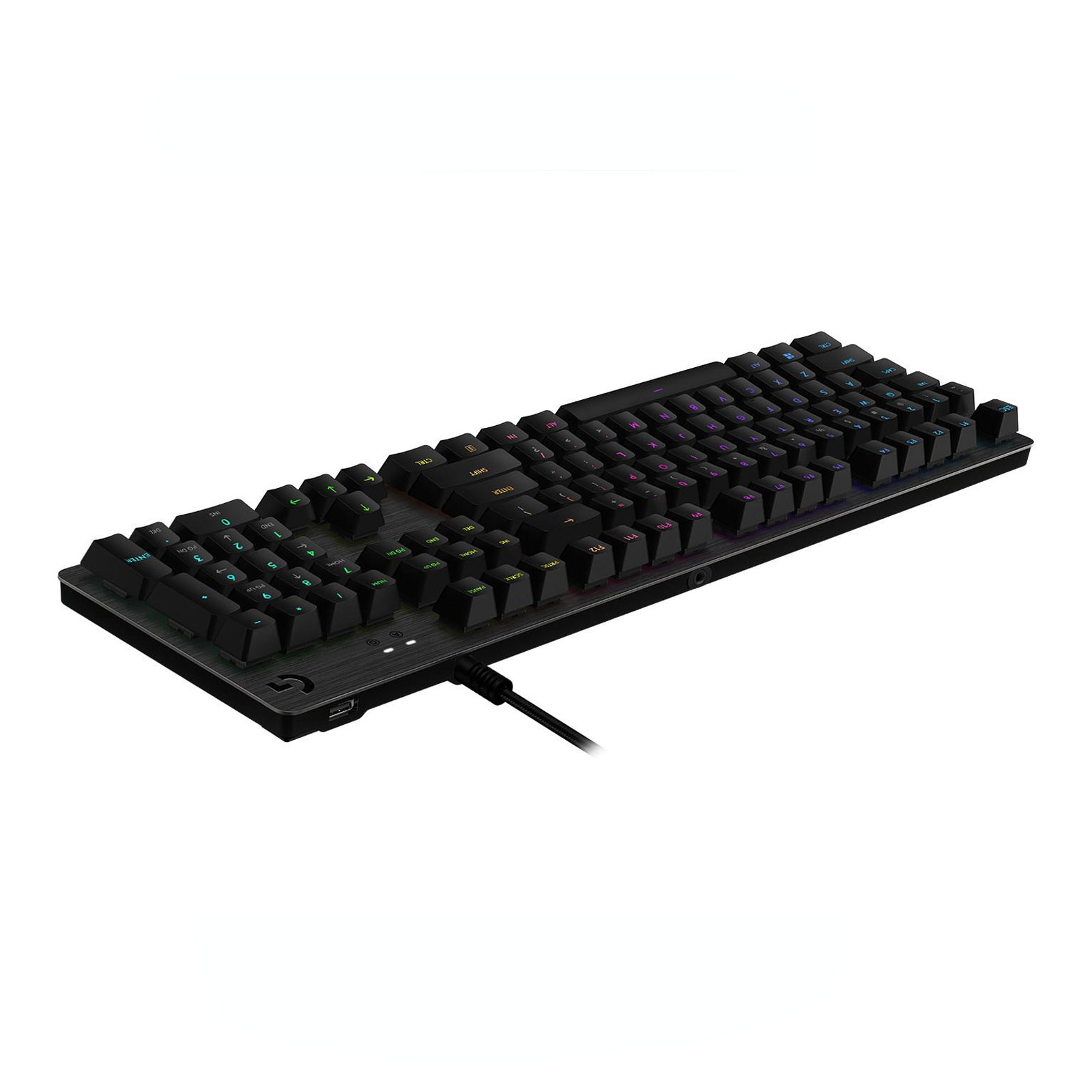 Logitech G513 CARBON LIGHTSYNC RGB Mechanical Gaming Keyboard, GX Brown - CARBON - DEU - USB - N/A - CENTRAL - TACTILE
