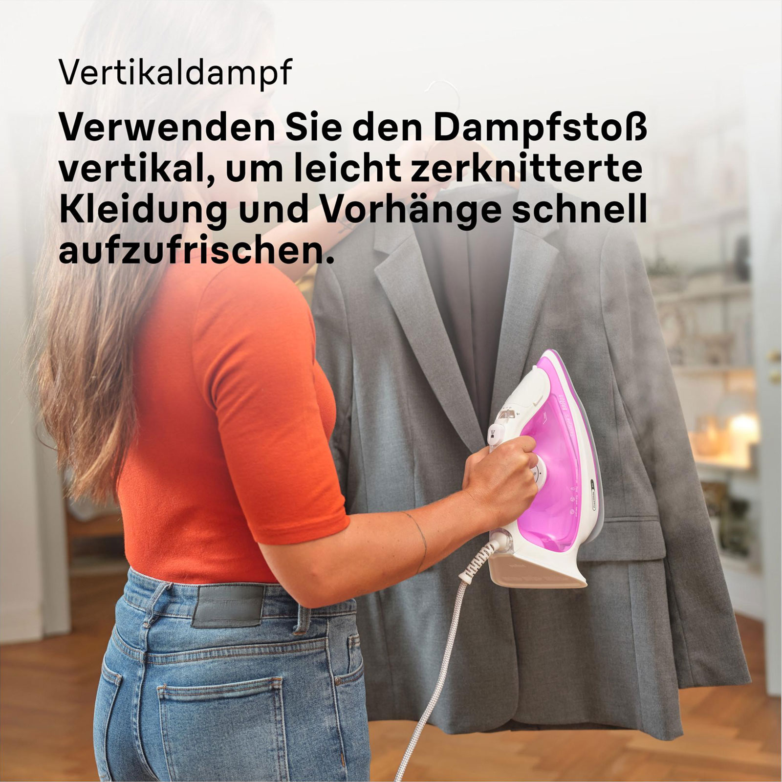BRAUN SI 5225 PU TexStyle 5 Dampfbügeleisen