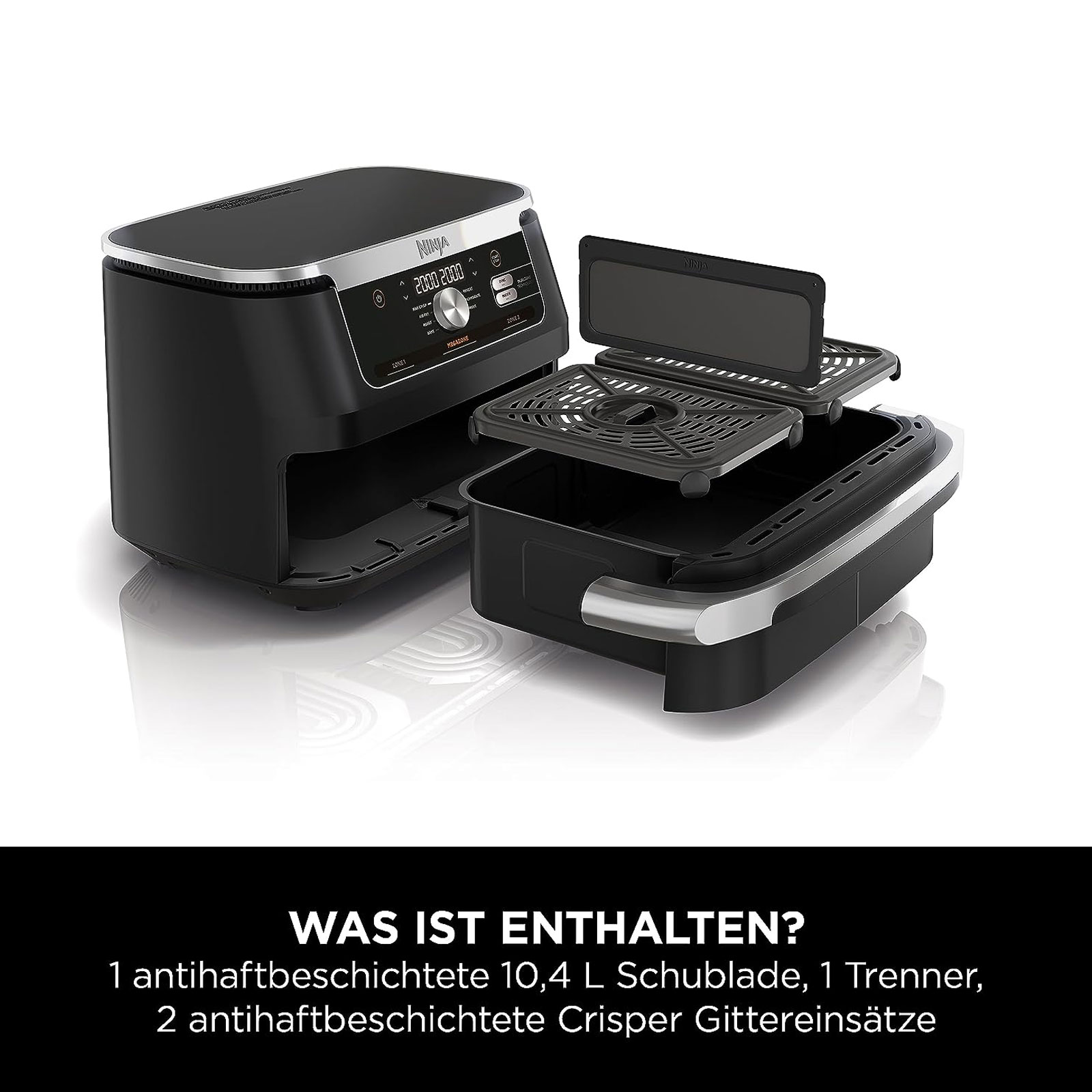 NINJA AF500EU Heißluftfritteuse NINJA AF500EU Heißluftfritteuse